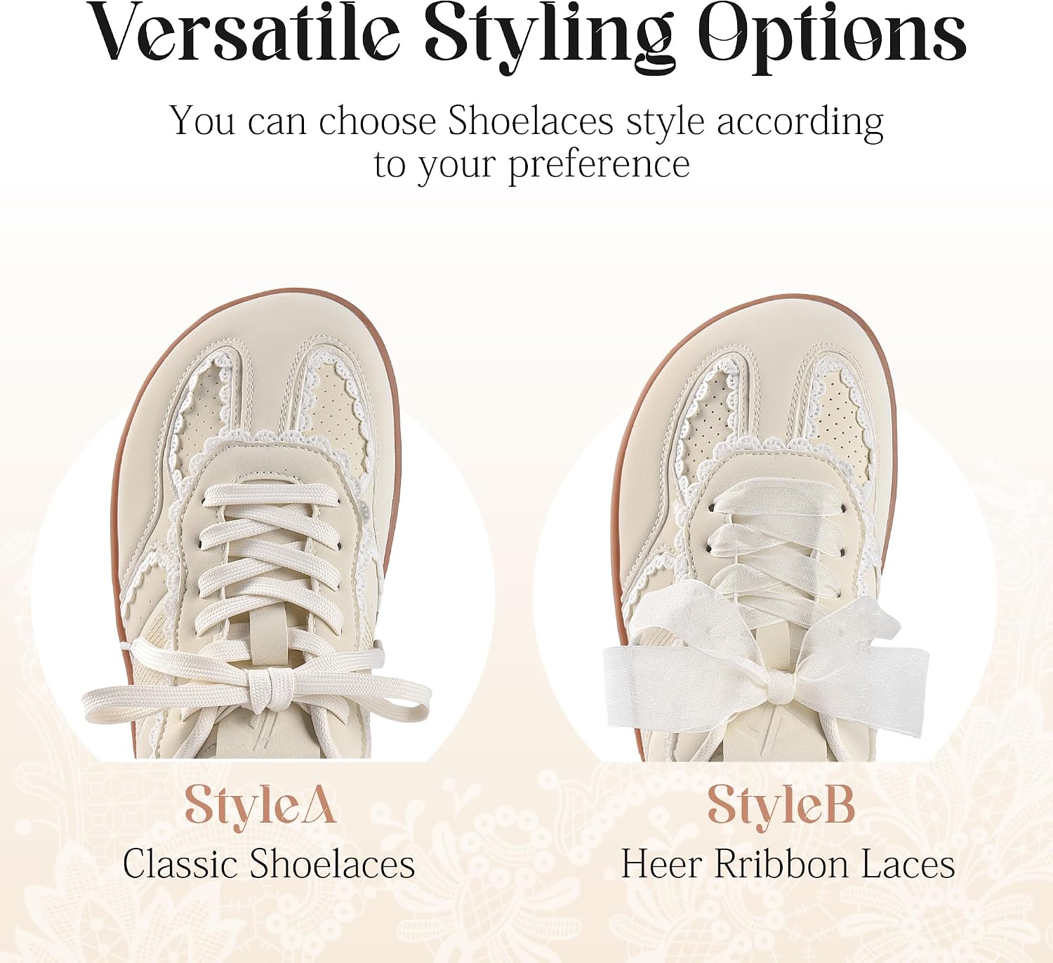 Womens Wide Toe Box Slip On Mule Sneaker Ribbon Lace-Up Backless Slide Shoe