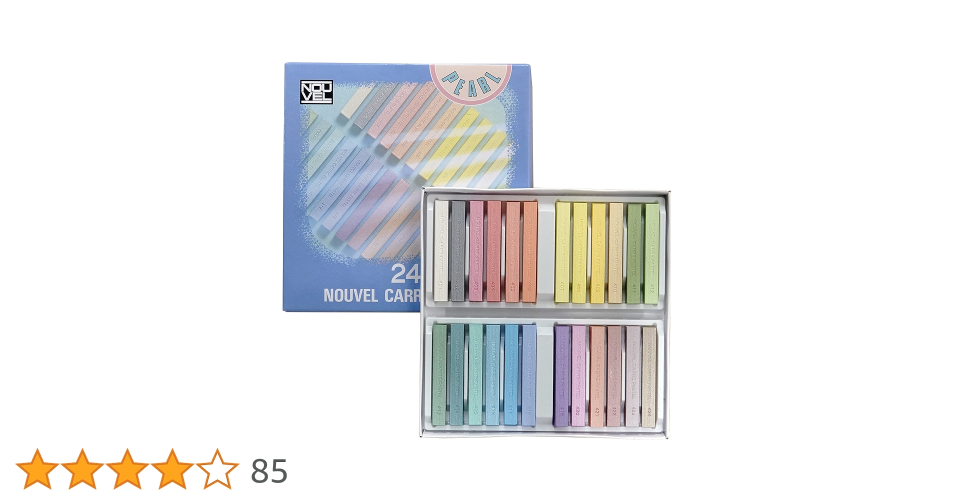 ヌーベル　カラーパステル　150色セット Amazon.co.jp: ヌーベル カレーパステル 150色セット 木箱入