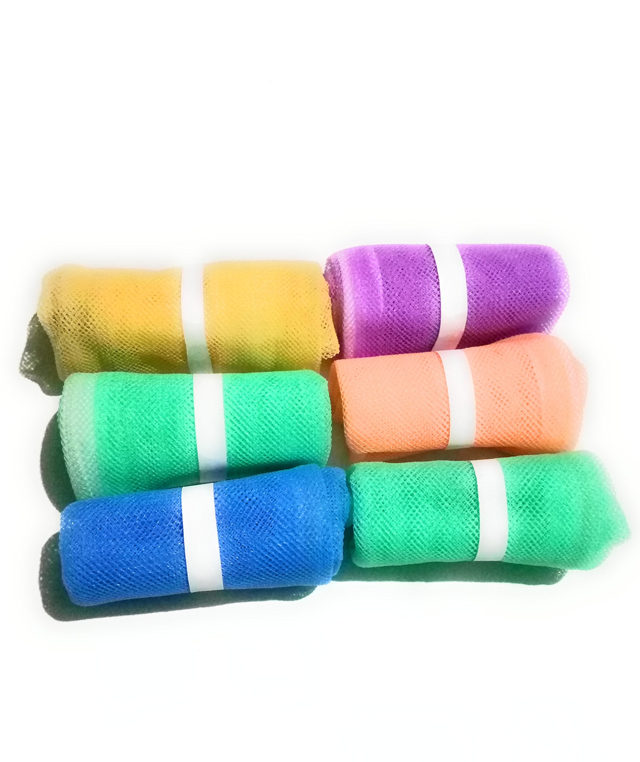 dannu Fridge Bags for Fruits and Vegetables with Zip (Set of 6) Multi Color, Colour as per Stock, Strong Bag and Strong Zip, use and See