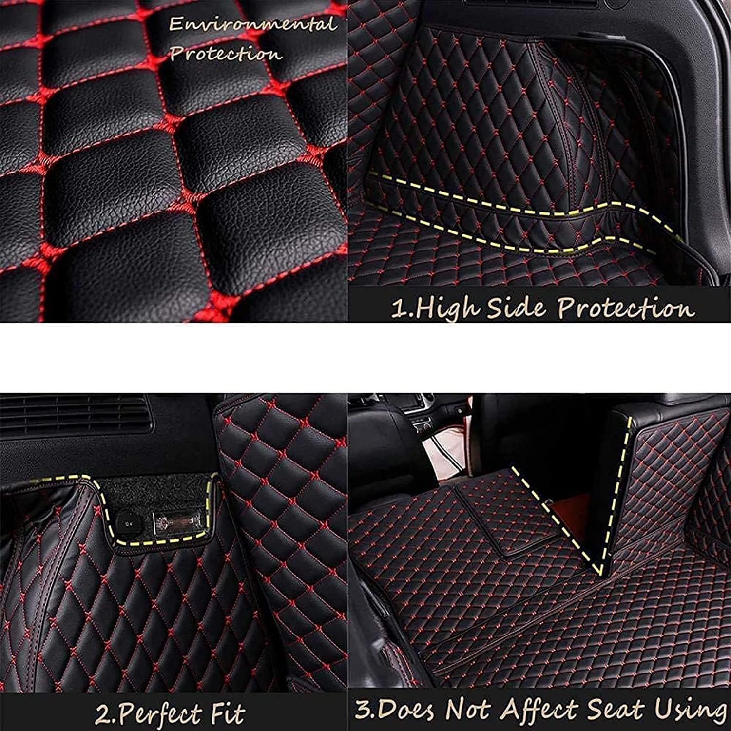 Tappetn N Gomma Adatto A per Hyunda Elantra Anno 2013 4-tlg Set