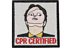 CPR-Certified Embroidered Morale Patch: The Ultimate Accessory for Healthcare Professionals