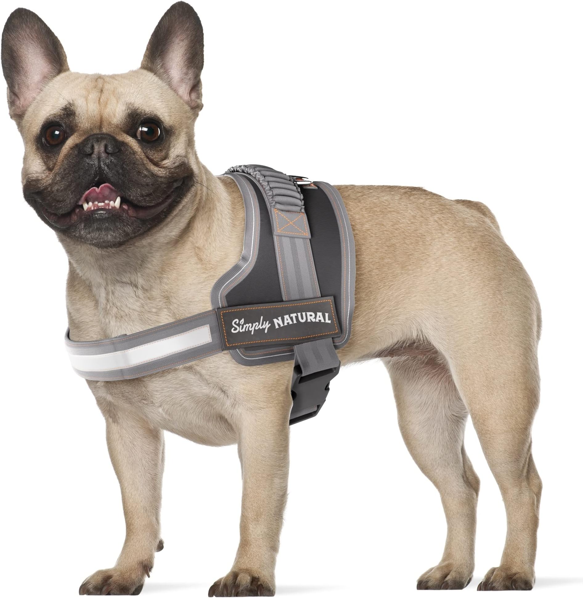 Simply Natural Dog Harness Small Escape Proof Dog Harness with Easy On Closures in a Stronger Super Soft Dog Harness