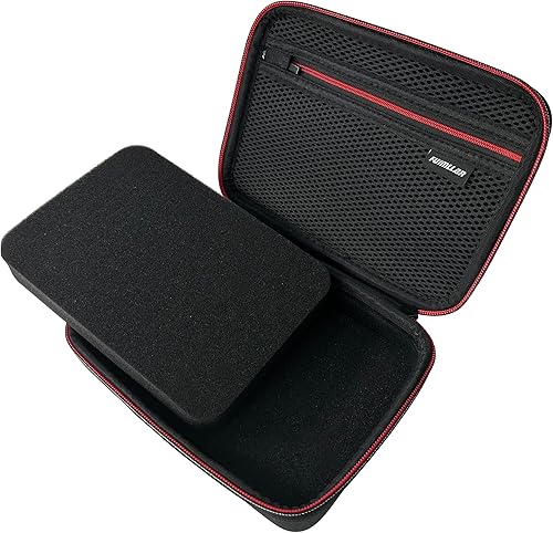 Miniatura 3 de Fuimlar Estuche rígido de EVA con espuma, 8.5 x 6.5 x 3.75 pulgadas, funda digital rígida EVA a prueba de golpes, adecuada para el almacenamiento de