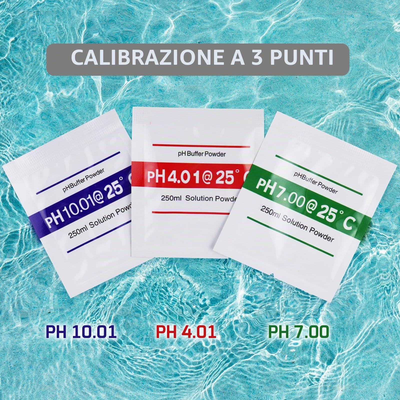 Digital Combo - Misuratore di pH e temperatura, termometro per acquario, con funzione di calibrazione automatica, per acquario, idroponica, acquacoltura, laboratorio