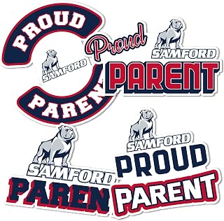 Desert Cactus Samford University Bulldogs Sticker Vinyl Decal Laptop Water Bottle Car Scrapbook (Proud Parent Sheet)