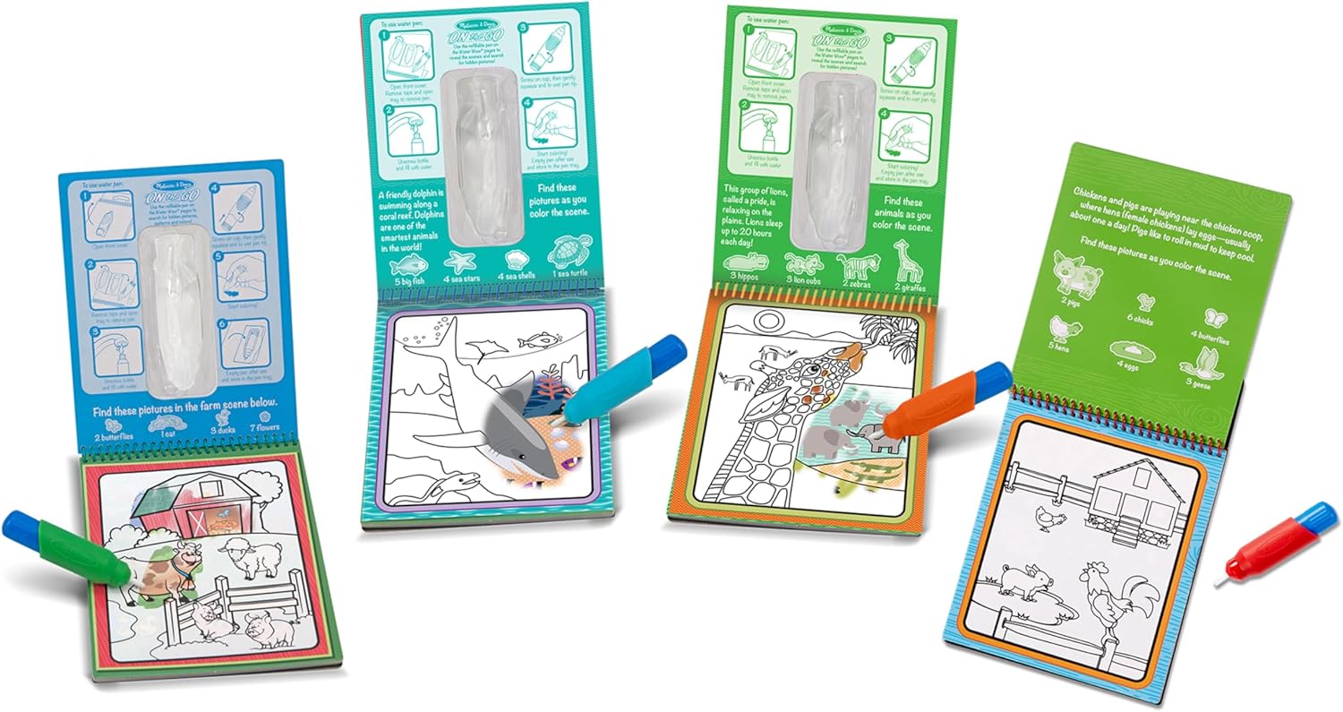 Melissa & Doug Water Wow! Amazing Animals