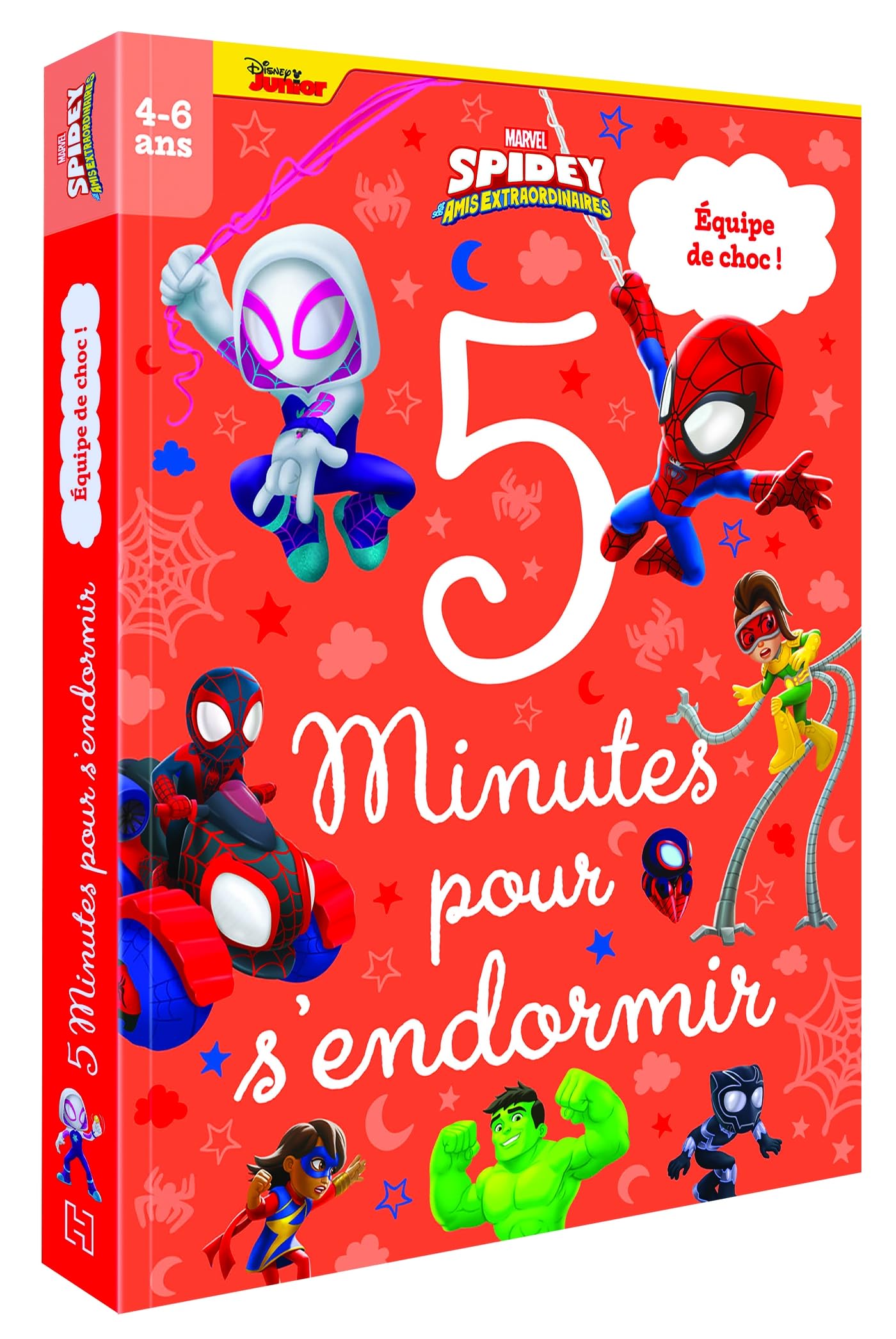 SPIDEY ET SES AMIS EXTRAORDINAIRES - 5 Minutes pour s'endormir - Équipe de choc ! - Marvel: Equipe de choc !