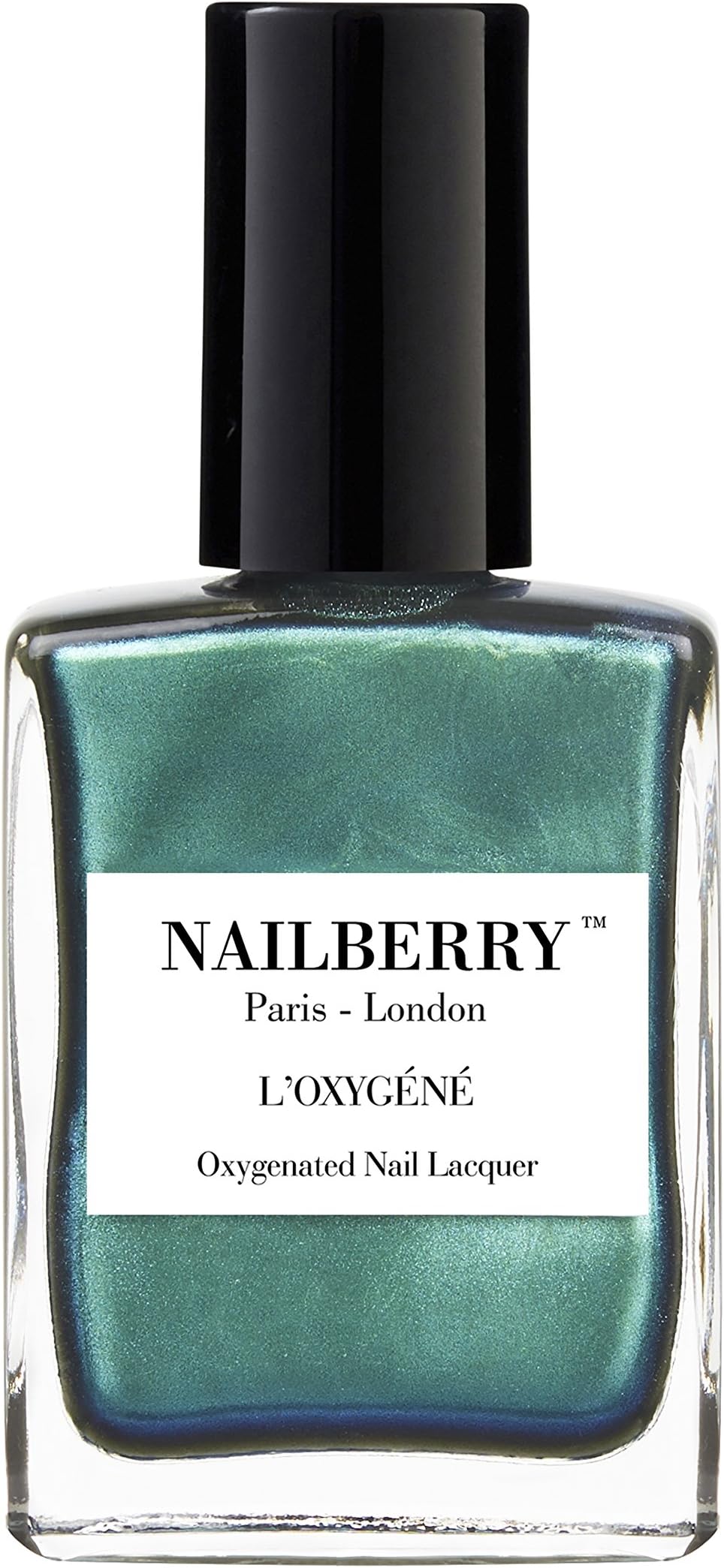 L'Oxygéné Oxygenated Nail Lacquer | Glamazon, 15 ml | Polish for a Healthier Manicure & Long Lasting Colour | 12-Free, Vegan, Halal, Cruelty & Gluten Free