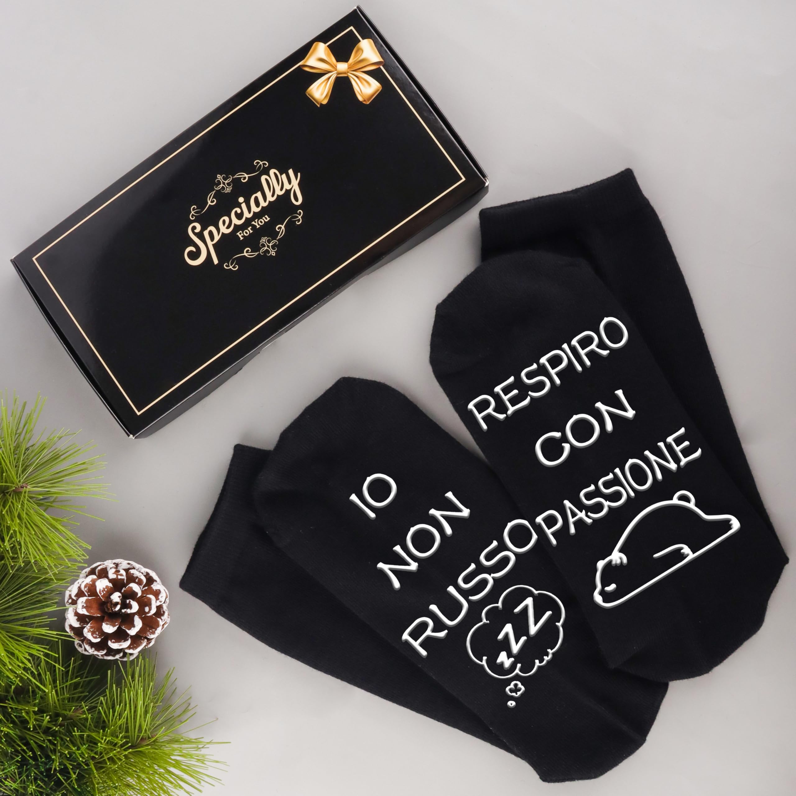 Merclix Regalo Uomo Natale Calzini Uomo Divertenti Regali Divertenti Uomo Idee Regalo Uomo Compleanno Regali Per Lui Regalo Papa Natale Regalo Fidanzato Anniversario Regalo Papà Compleanno Utile