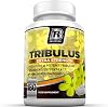 BRI Nutrition Tribulus Terrestris - 180 Count 45% Steroidal Saponins - Highest Purity On The Market - 1500mg Maximum Strength Bulgarian Tribulus - 90 Day Supply