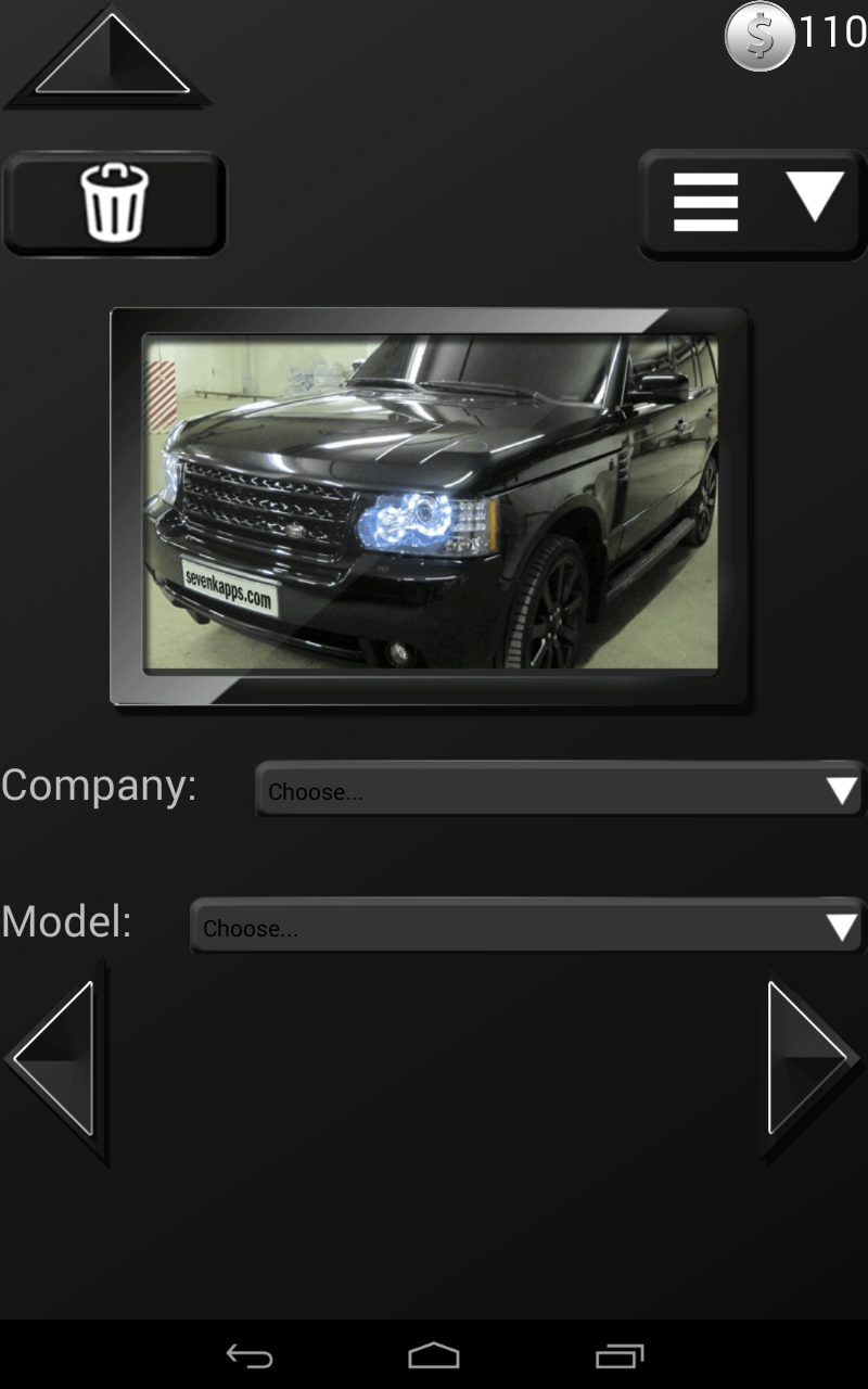 Tuning Cars Quiz App on Amazon Appstore