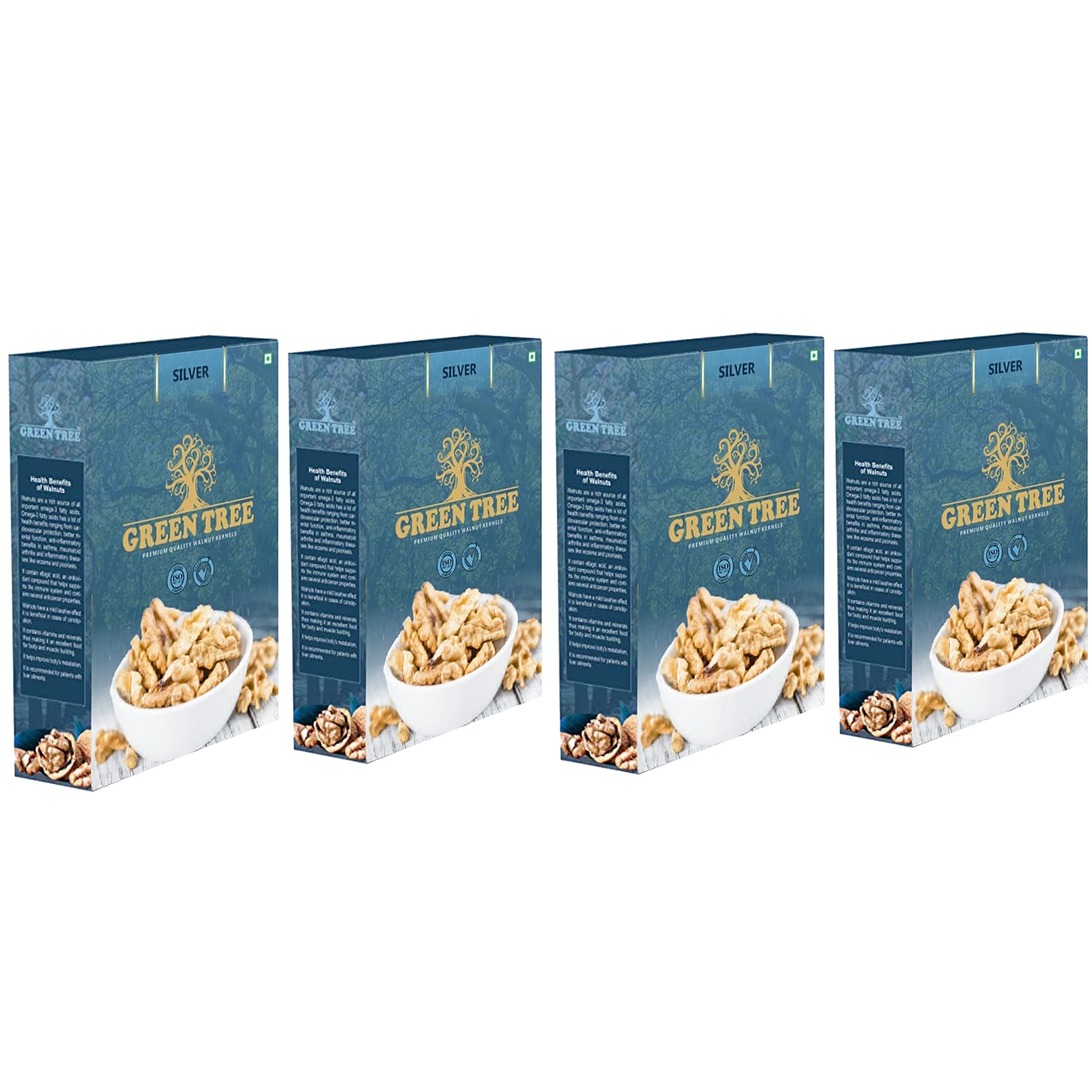 GREEN TREE SILVER Kashmiri Extra Light Broken Walnut Kernels, Walnut without Shell/Akhrot Giri… (1)