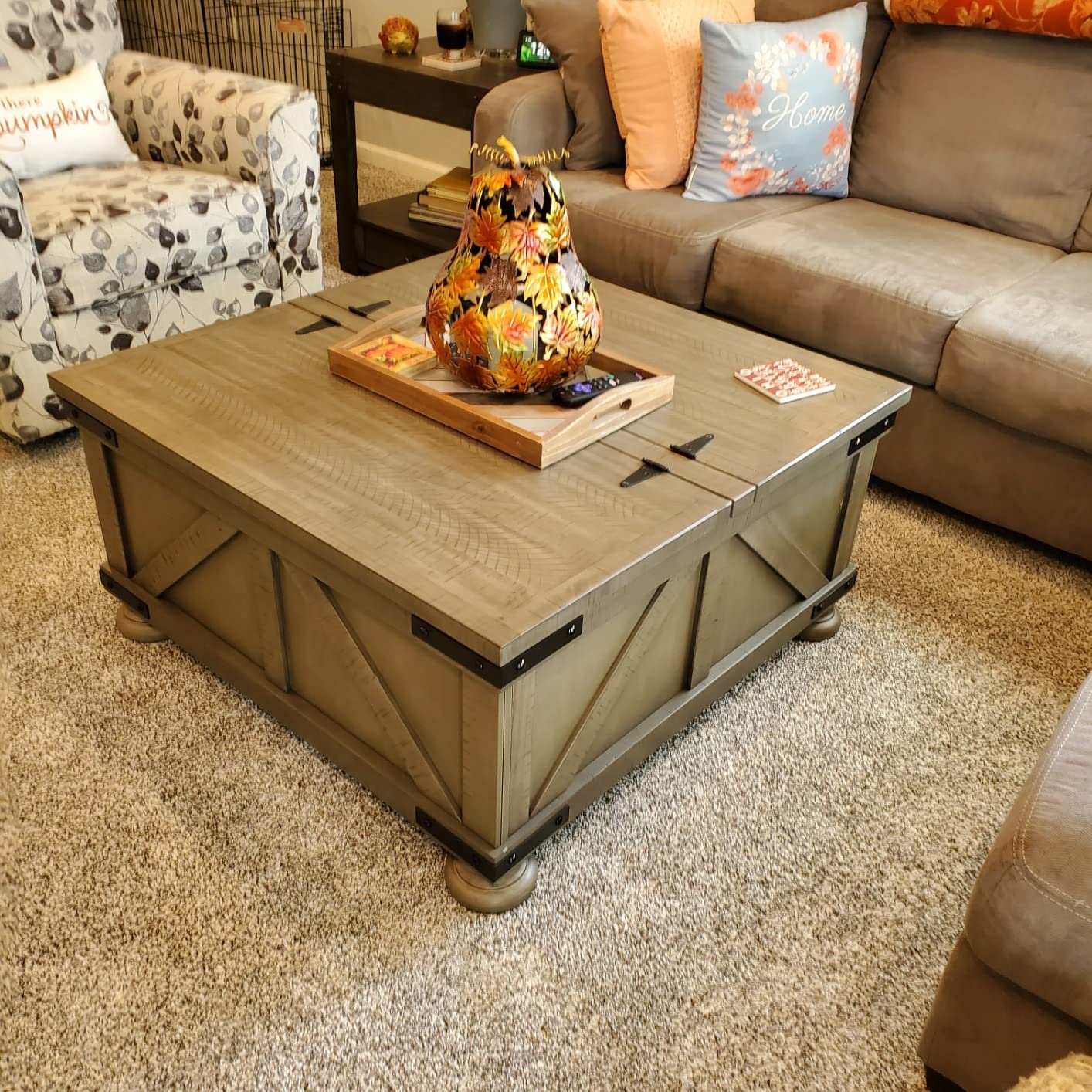 42/mo Finance Signature Design by Ashley Wystfield Farmhouse Square