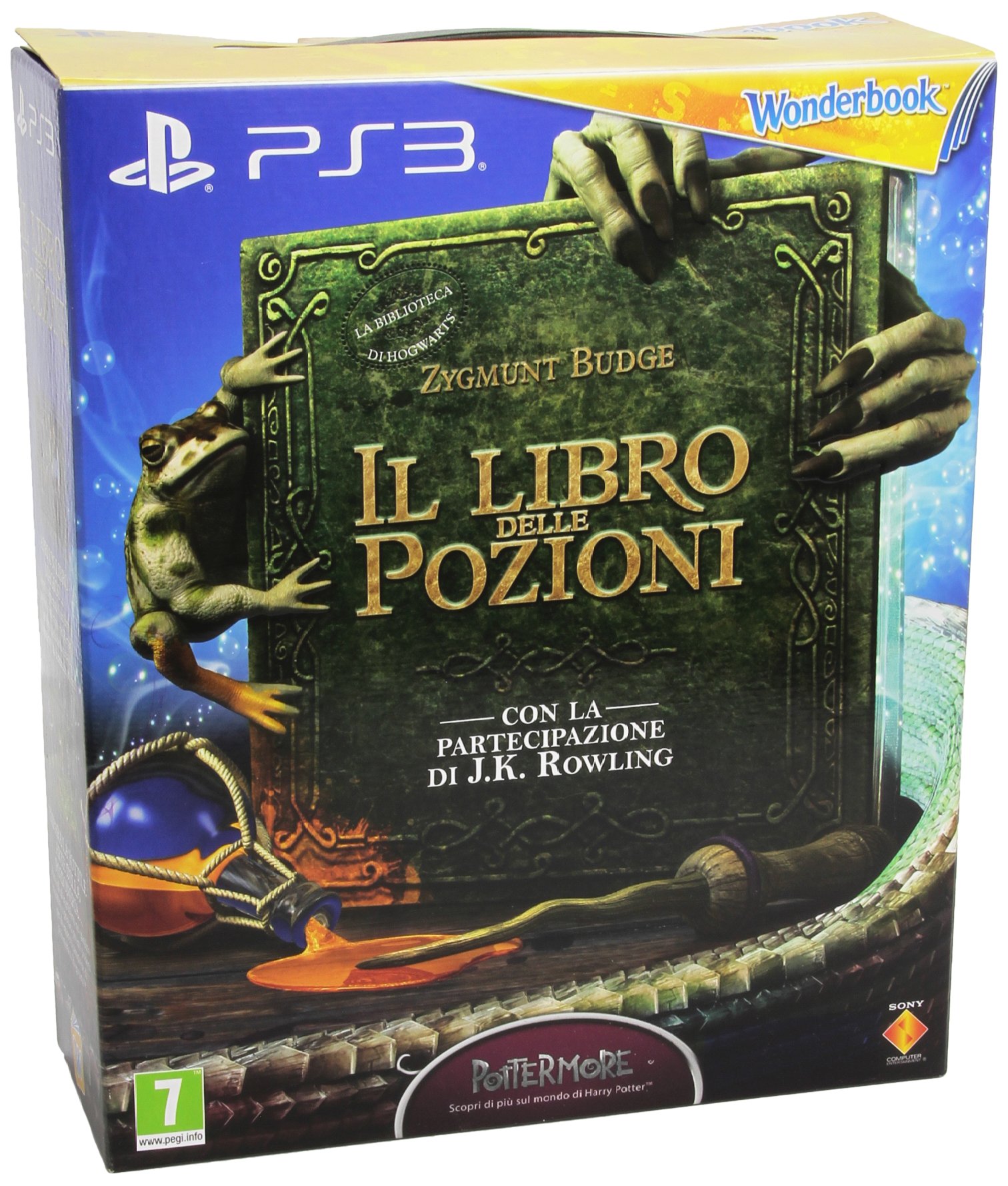 Wonderbook: Il Libro Delle Pozioni + Libro + PS Move [Bundle]