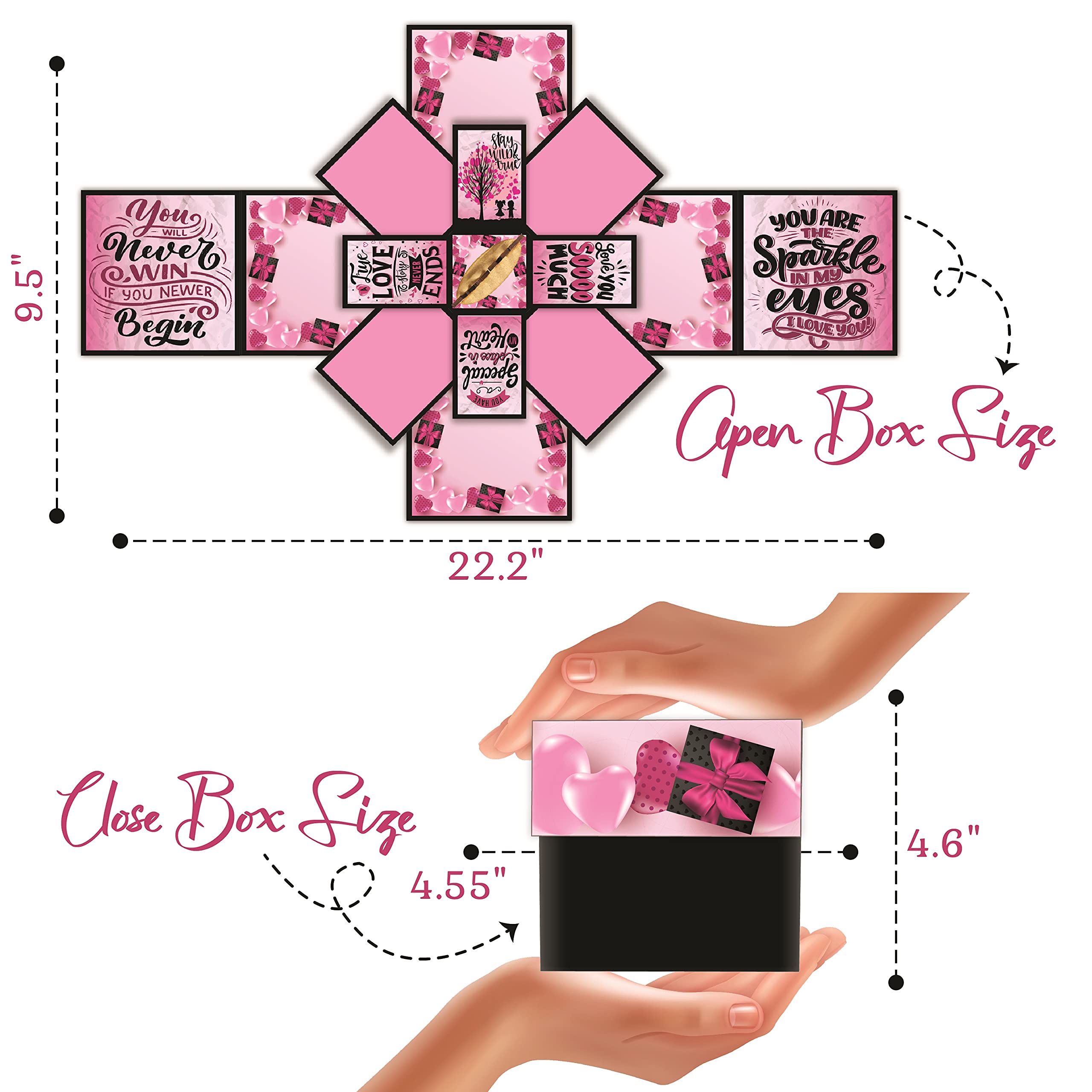 LOVELY BOX❤︎ Buy/Send Endless Love Chocolate Box Online | IGP | IP1123348