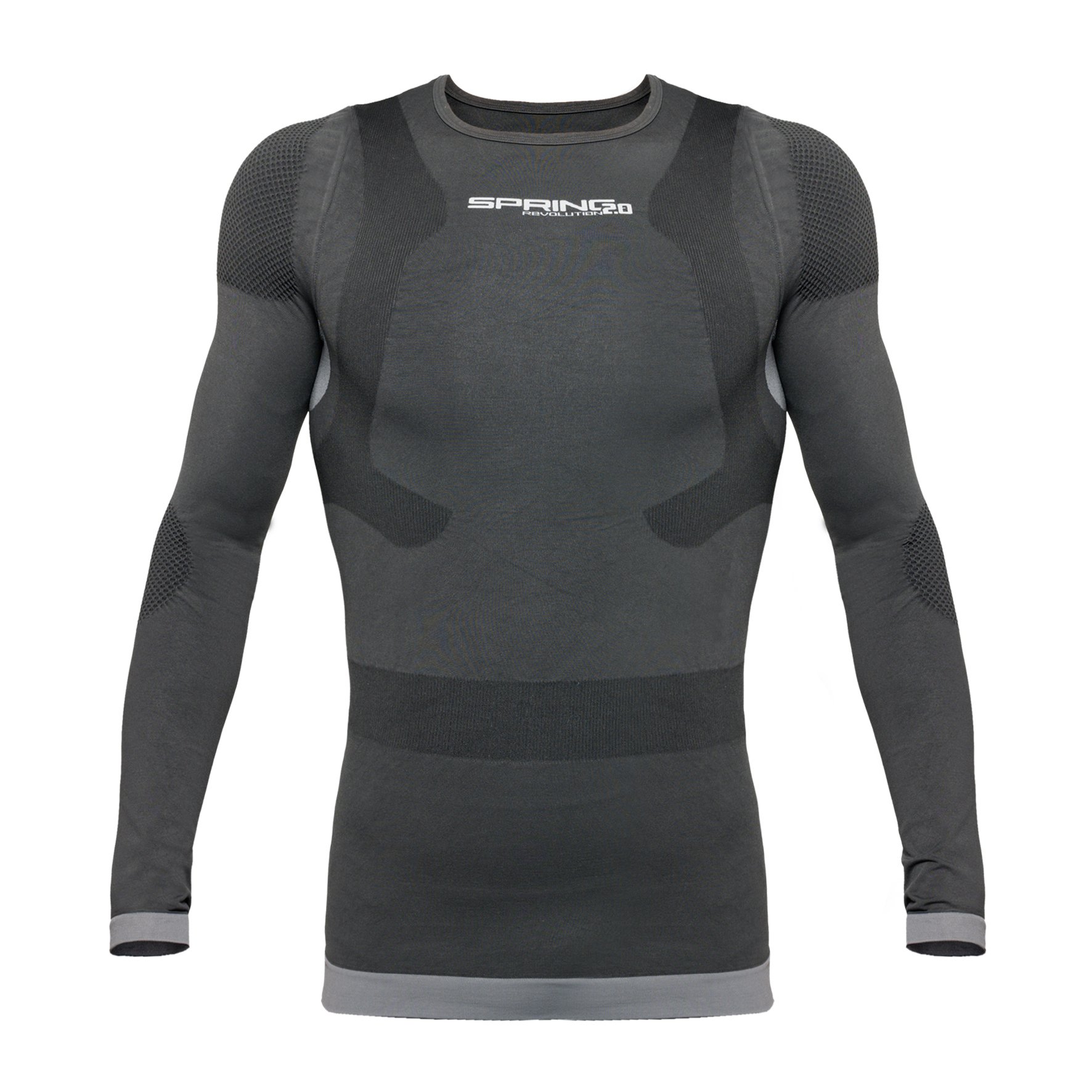 Spring - Maglietta da uomo a maniche lunghe Postural (n. 53) con