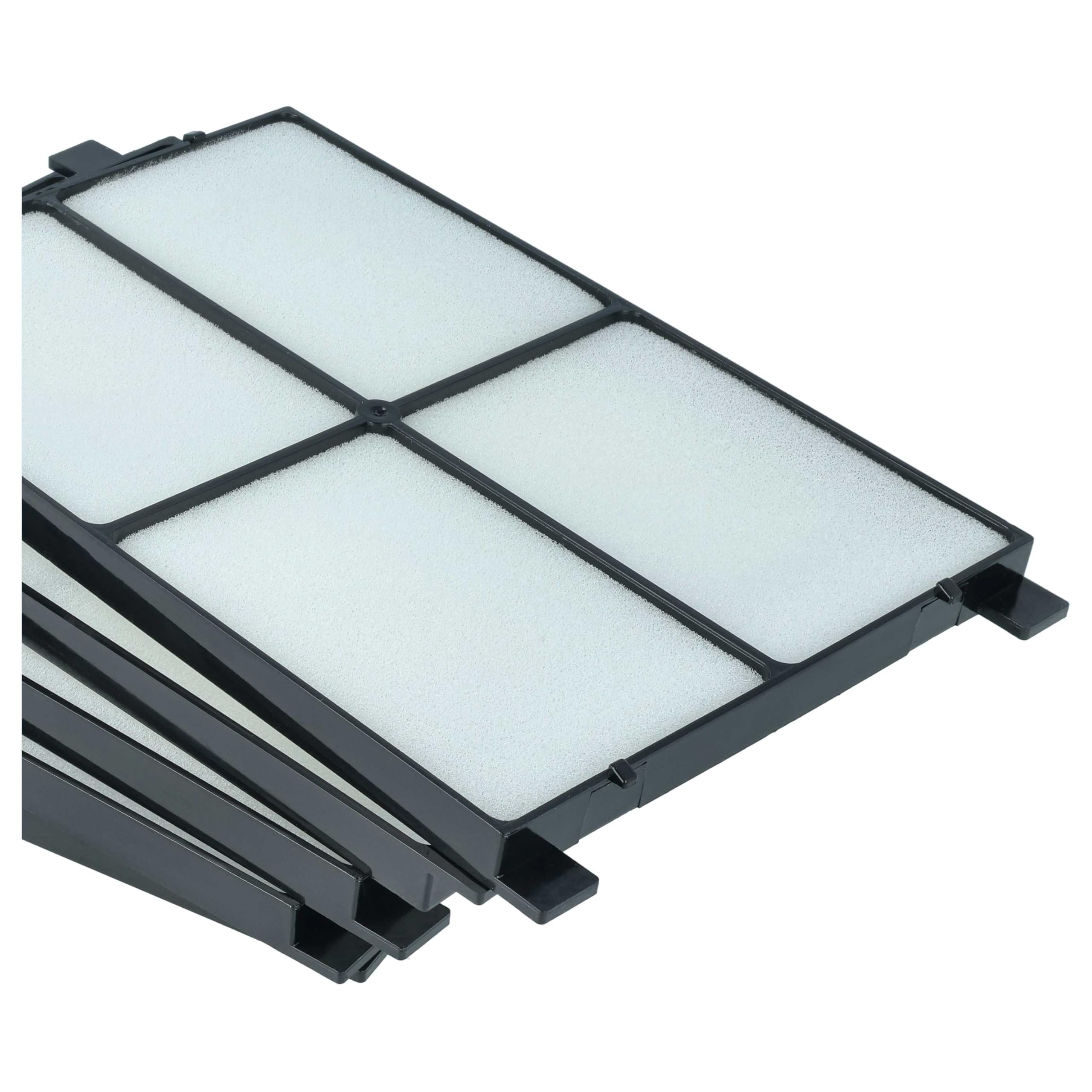 vhbw 50x Luftfilter ISO Coarse 45% kompatibel mit Zehnder CLD Lüfter | Ventilator, Lüftungsgerät (Grobstaubfilter)