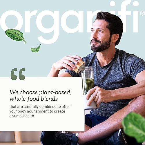 Miniatura 7 de Organifi Daily Greens - Nutrición y apoyo diario - Polvo verde para energía, digestión e inmunidad, 30 porciones