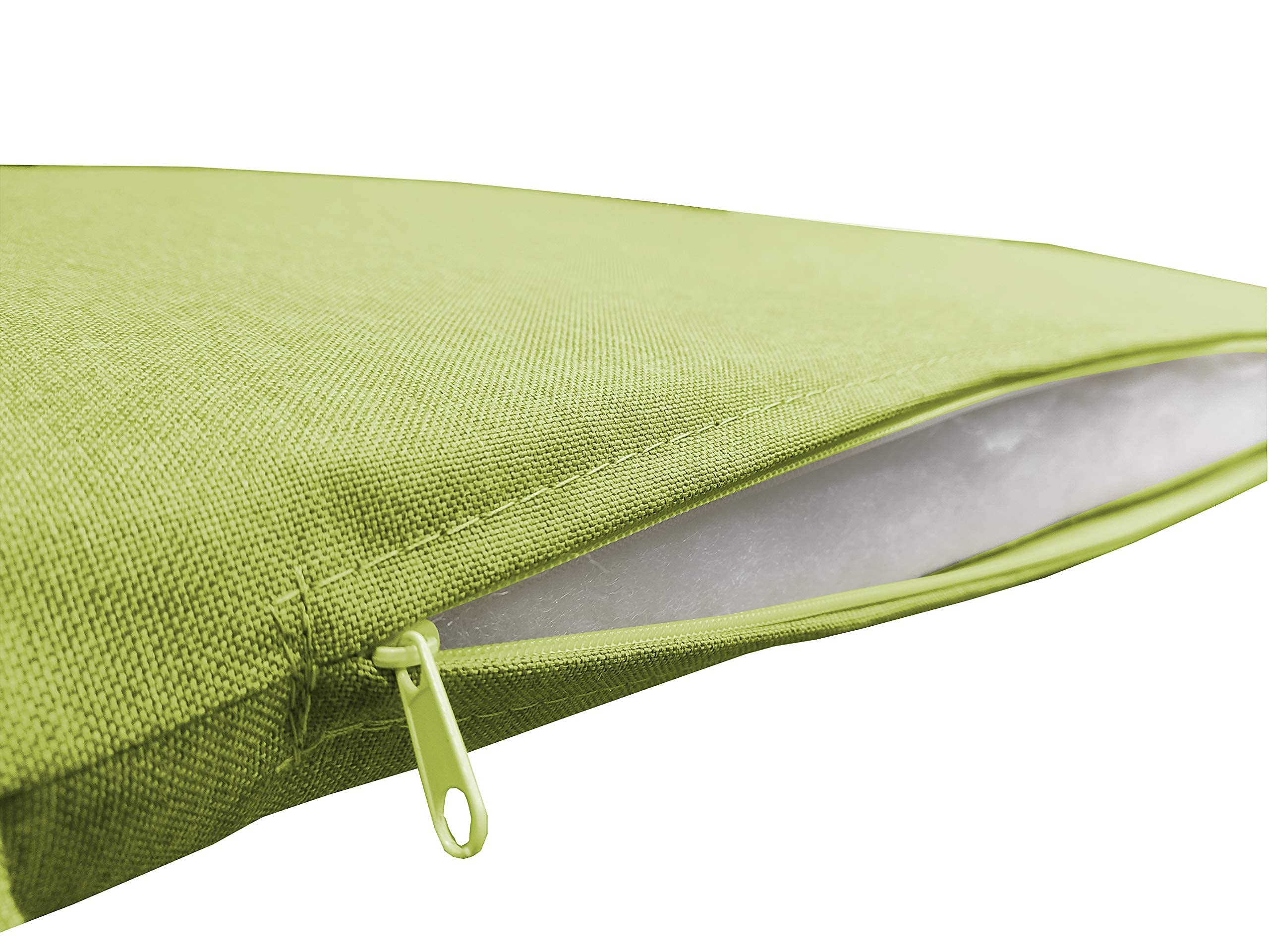chilly pilley Bankkissen Bankauflage Polsterauflage Reißverschluss mit Schlaufen Kissen für Gartenbank Gartenbankauflage für Gartenmöbel Sitzkissen & Rückenkissen Outdoor (100 x 40 x 5 cm, Grün)