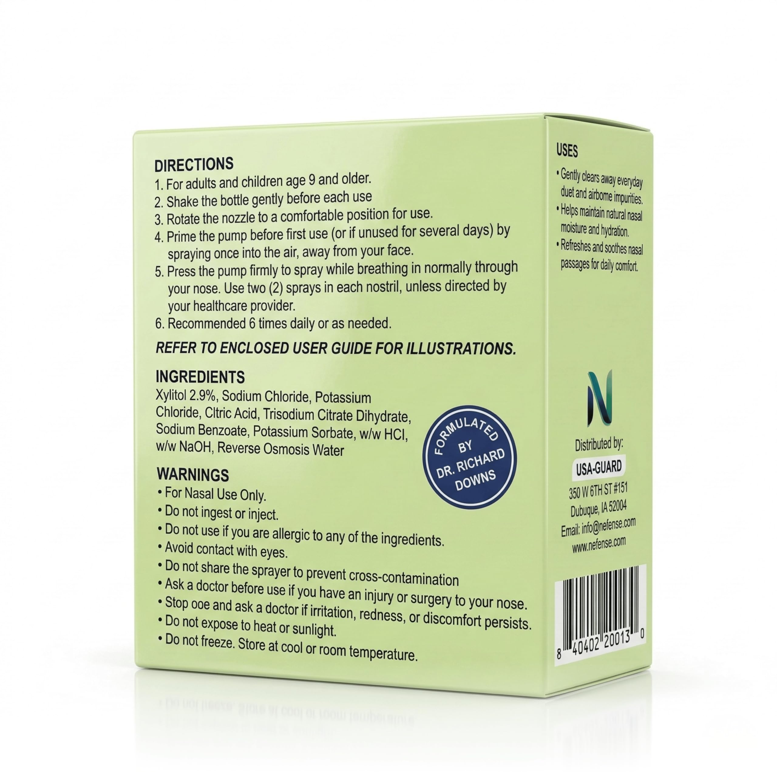 XyloClean ENT Specialist Recommended Xylitol Nasal Spray, Natural Moisturizer and Cleanses Irritants to Relieve Daily Congestion and Soothe Dry Passages — Amazon image 5