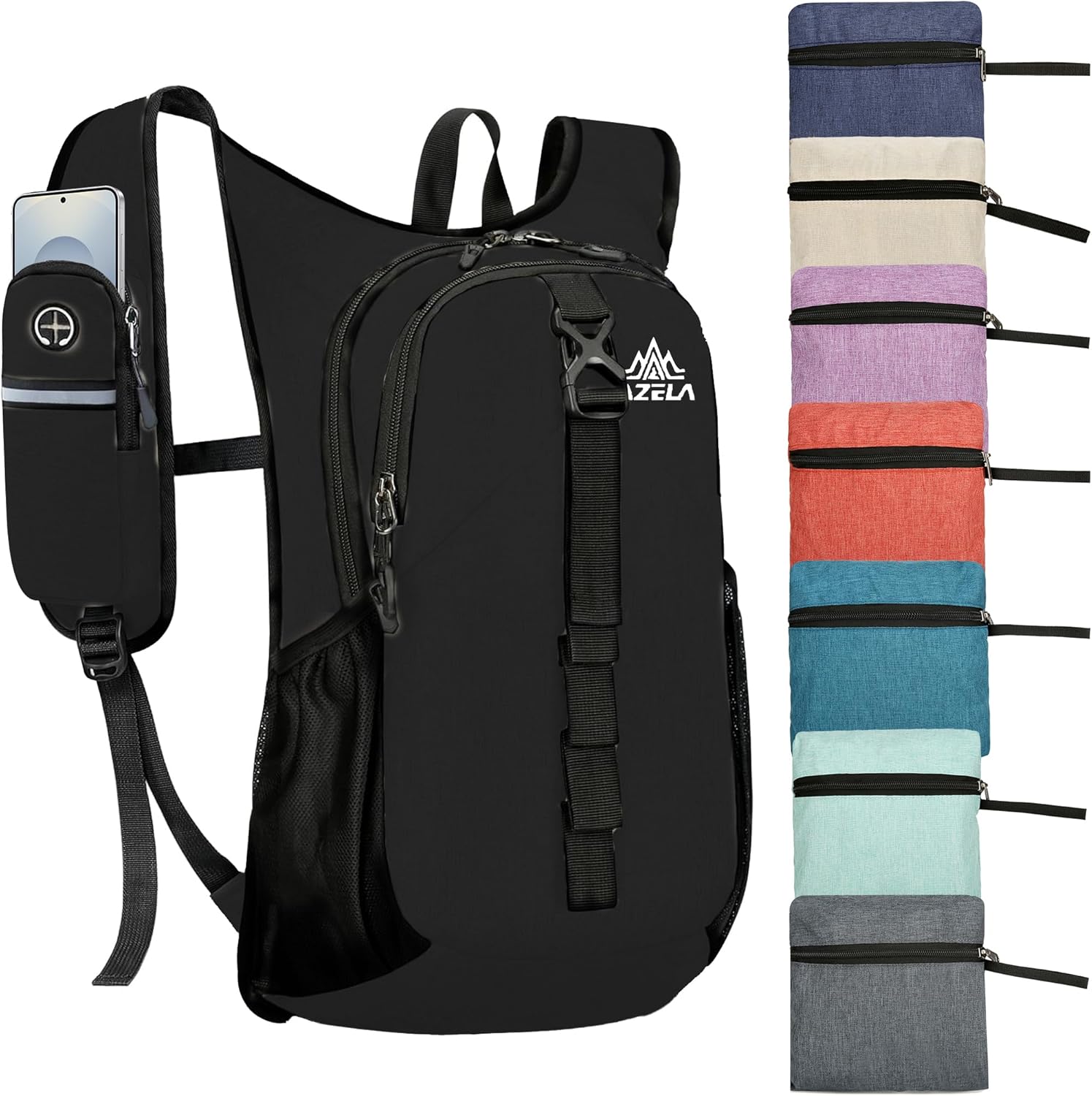 15L Small Hiking Backpack Foldable Packable Travel Backpack