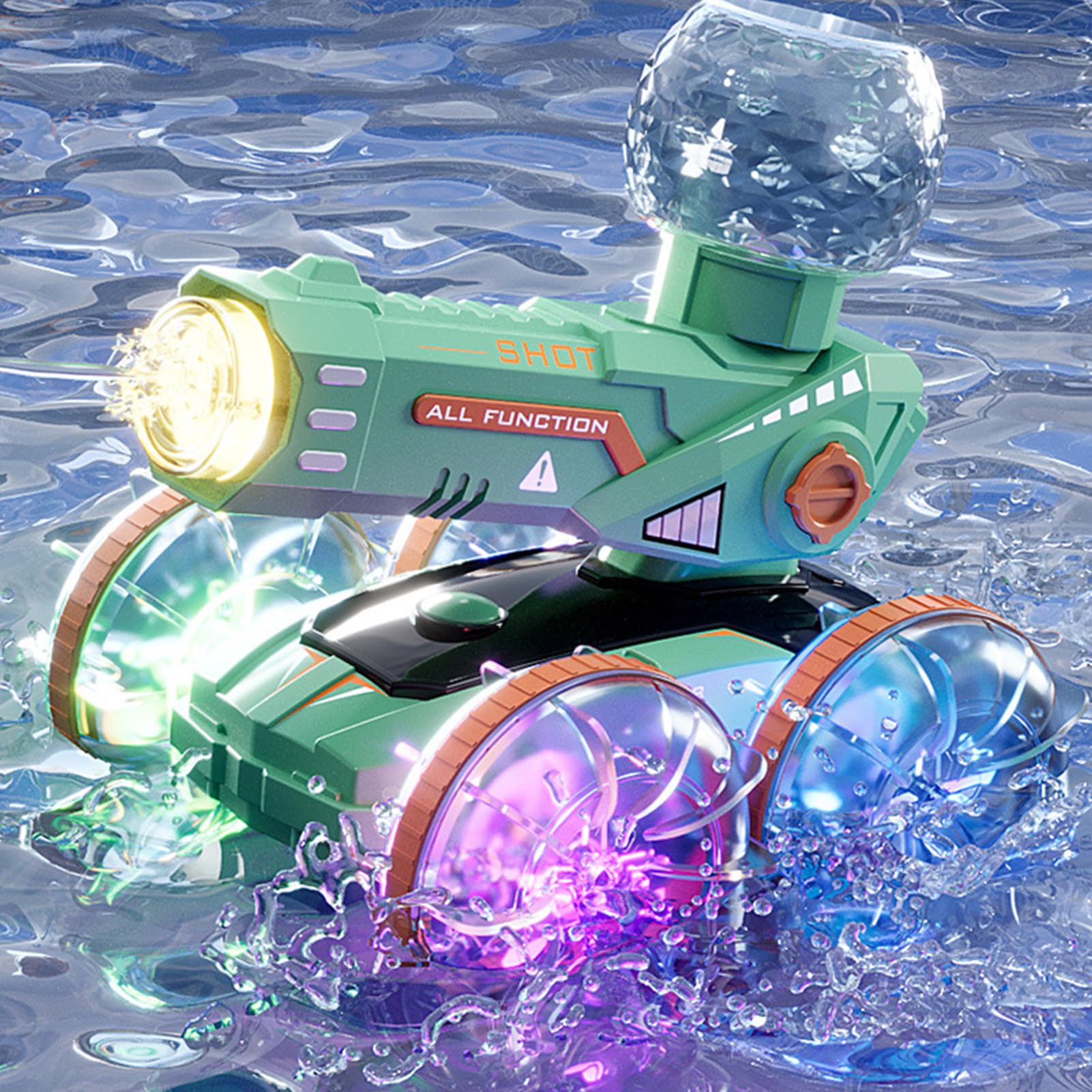 Camión RC Velocidad Ajustable Rociador de Agua de Largo Alcance Multiuso