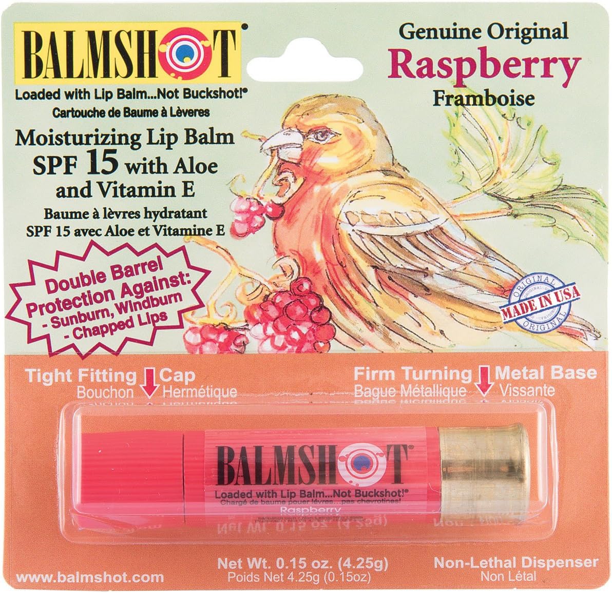Balmshot Lip Balm Raspberry