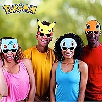 Vista 12 de Sun-Staches Pokémon Pikachu - Lentes de sol oficiales de Lil para niños, accesorio para disfraz con lentes UV400, máscara amarilla Pikachu
