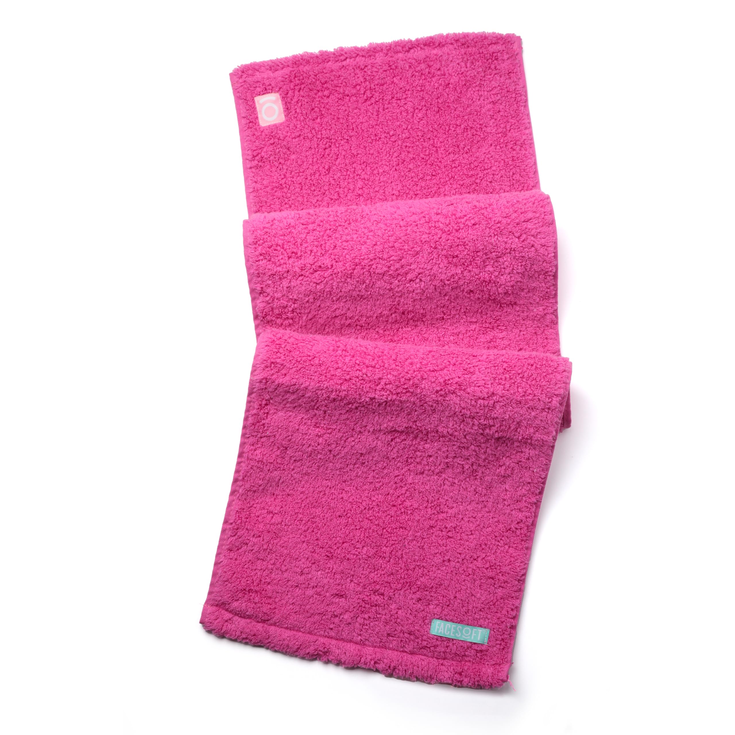 FACESOFT Eco Sweat Active Towel - Toalla de Ejercicio de algodón Suave y Absorbente, sin microfibras sintéticas ni plásticos, Toalla de Sudor Gimnasio, Ejercicio, Fitness, Deportes,