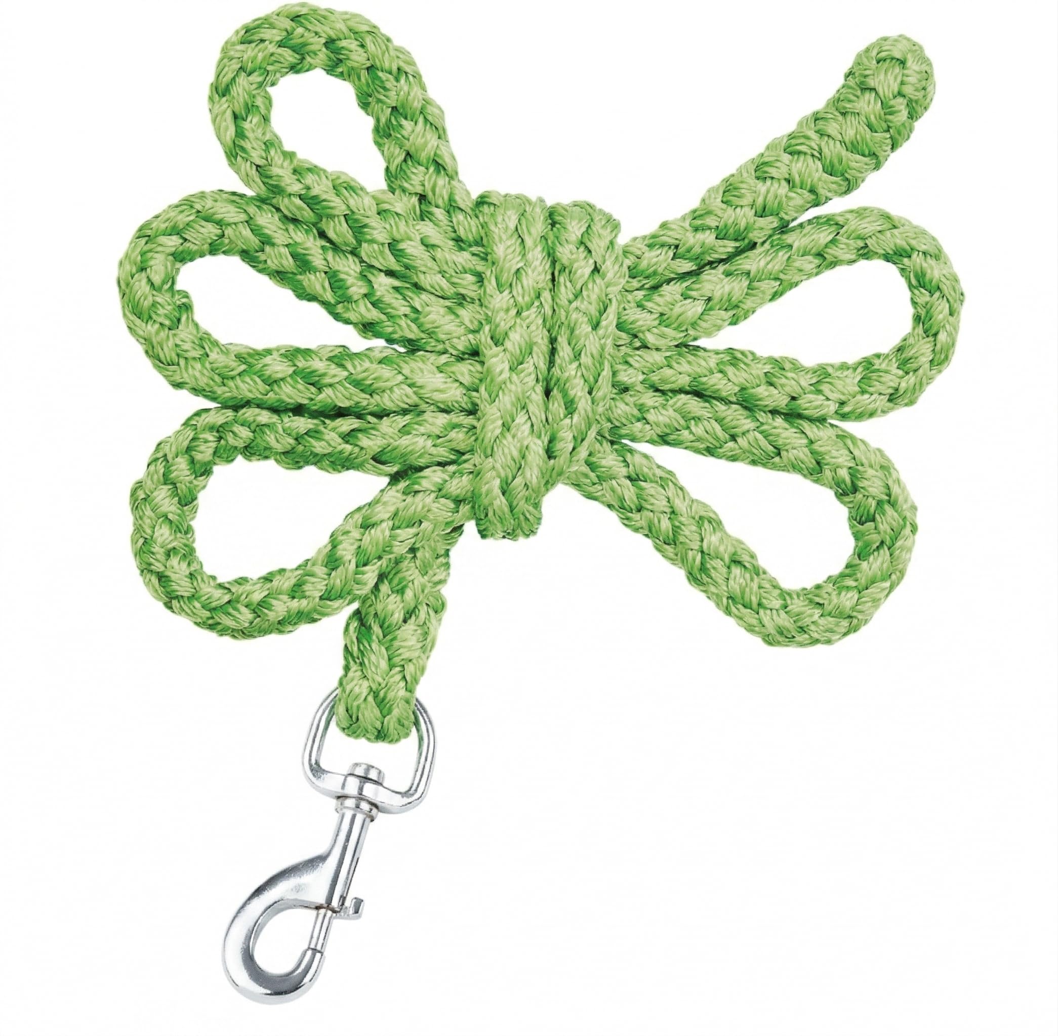 JA Horse JA4009 Lead Rope Plain Apple Green Snap Hook — image 1