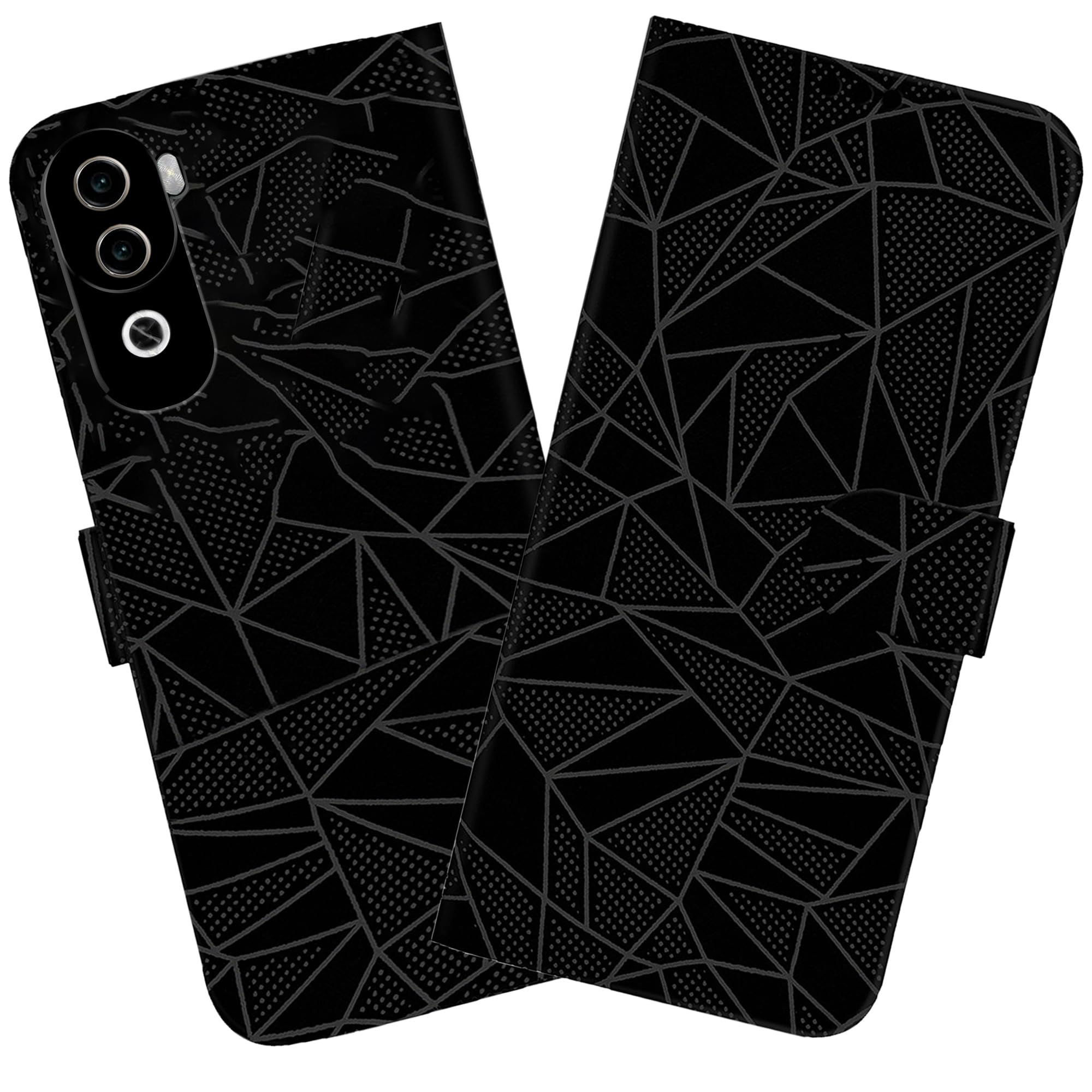 Knotyy Faux Leather Flip Cover for IQOO Z9s 5G | Foldable Inbuilt Stand and Inside Cards Pocket | Stylish Cover Shockproof 360 Degree Protect | Magnetic Clutch Flip Cover -(Black) (B0DGGKTD1N) Amazon Price History, Amazon Price Tracker