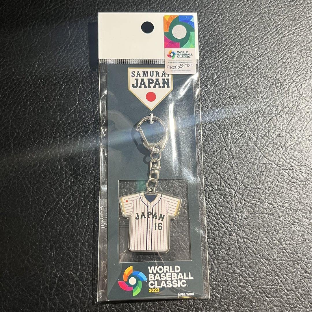 大谷翔平 16番 キーホルダー 2023 WBC 新品 WBC 2023 侍ジャパン 大谷翔平 16番 キーホルダー 2023 WBC 新品 WBC 2023 侍ジャパン