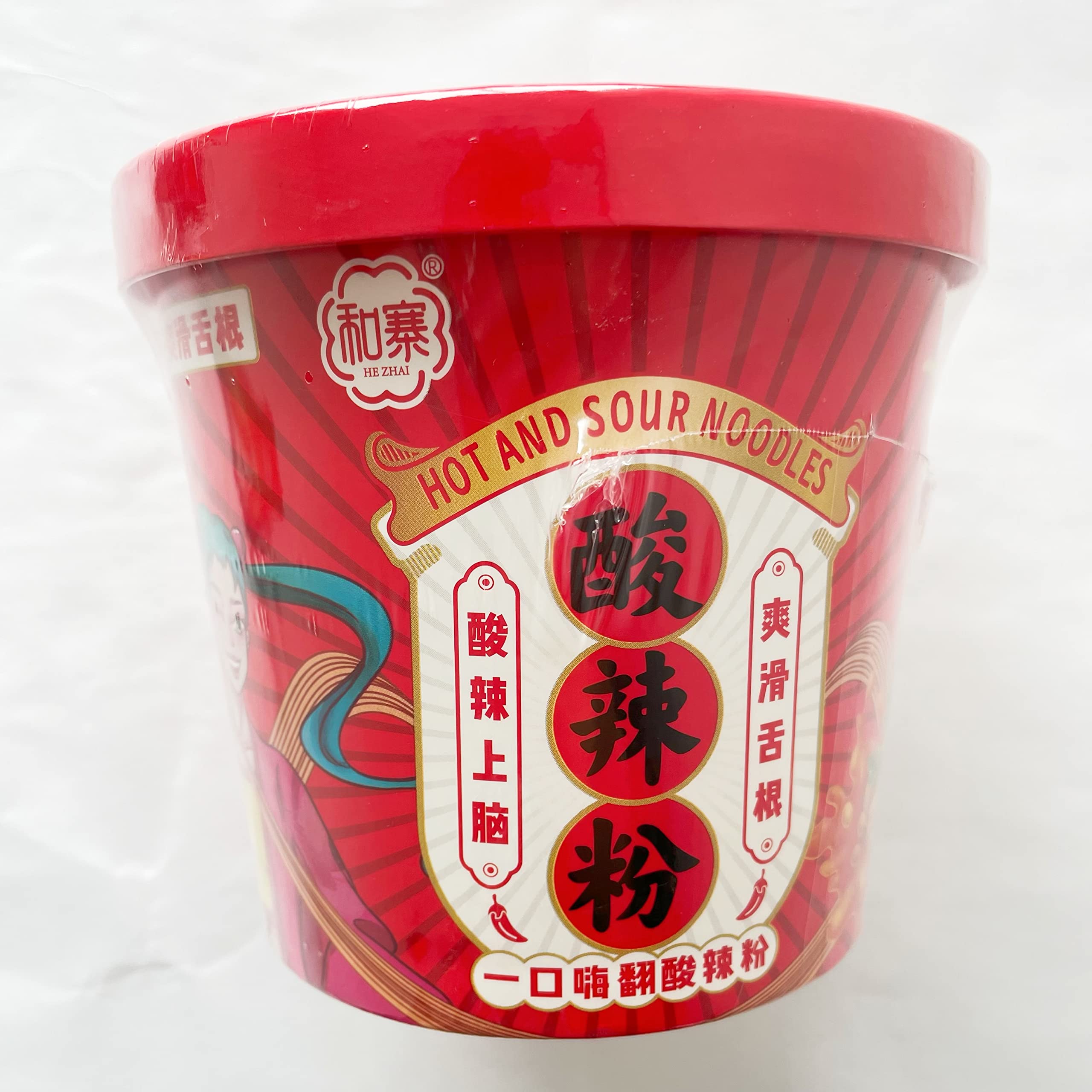 Amazon.co.jp: 和寨 酸辣粉 サンラーフン（寬粉）135g : 食品・飲料・お酒