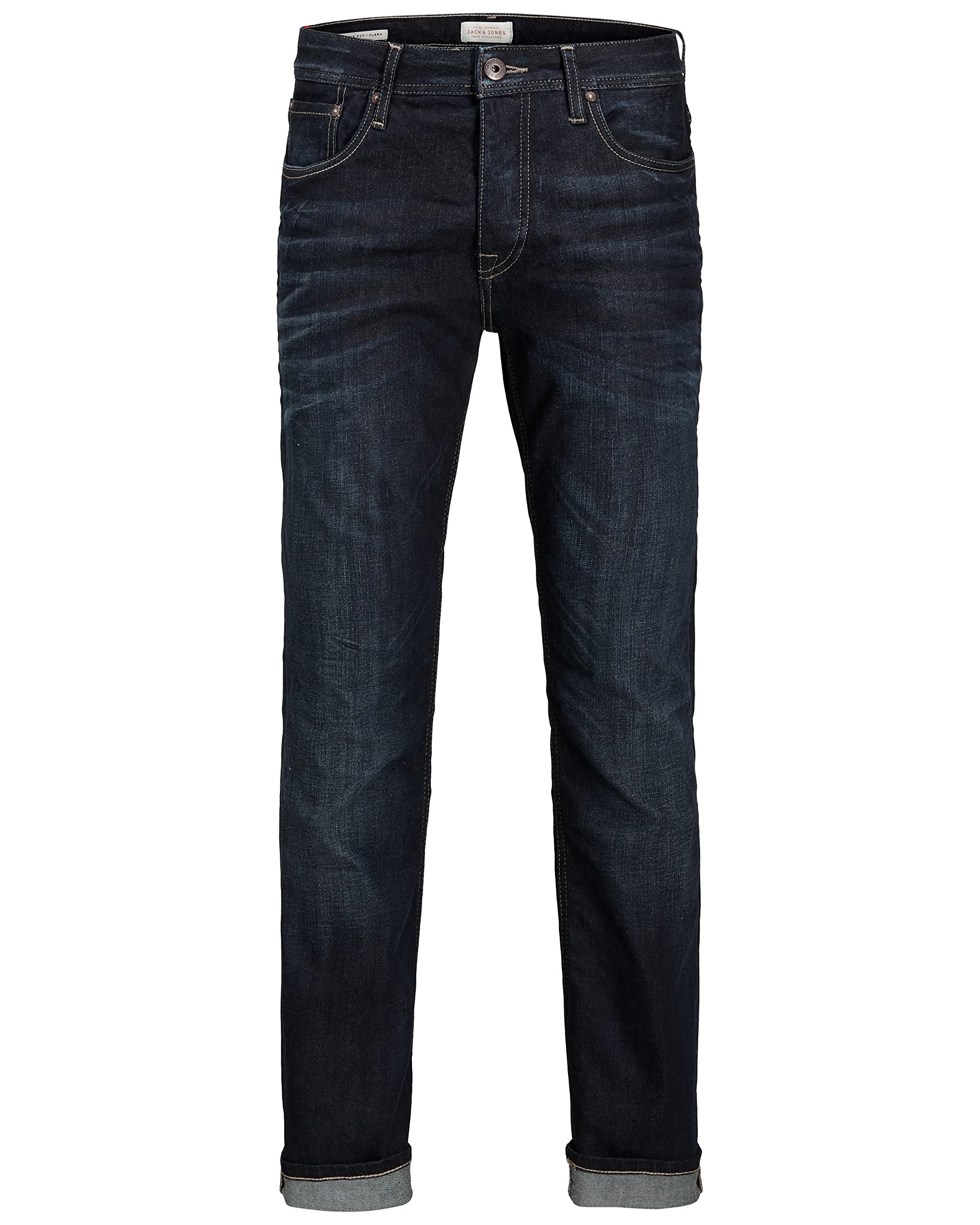 JACK & JONES Male Regular fit Jeans Clark ORIGINAL JOS 318