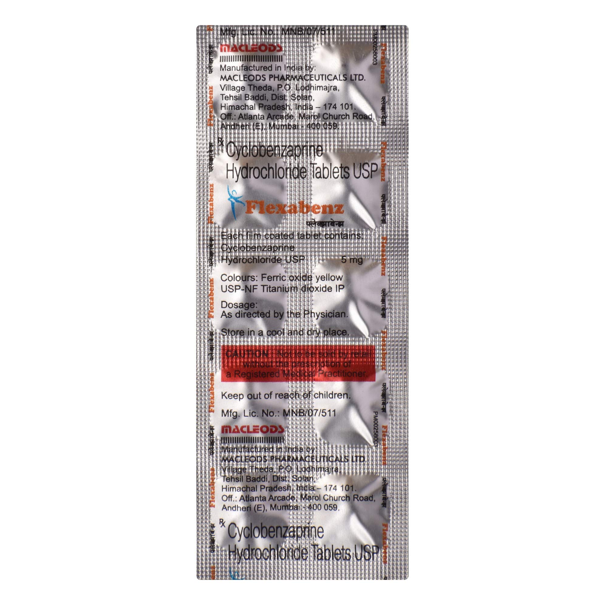 Flexabenz - Strip of 10 Tablets