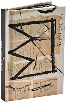 teNeues - Mini Notebook Jean-Michel Basquiat Crown Untitled, Hardcover, 120 Dot-Grid Pages with Lay Flat Binding Pocket Size Mini Hardcover Notebook with Painted Edge Paper