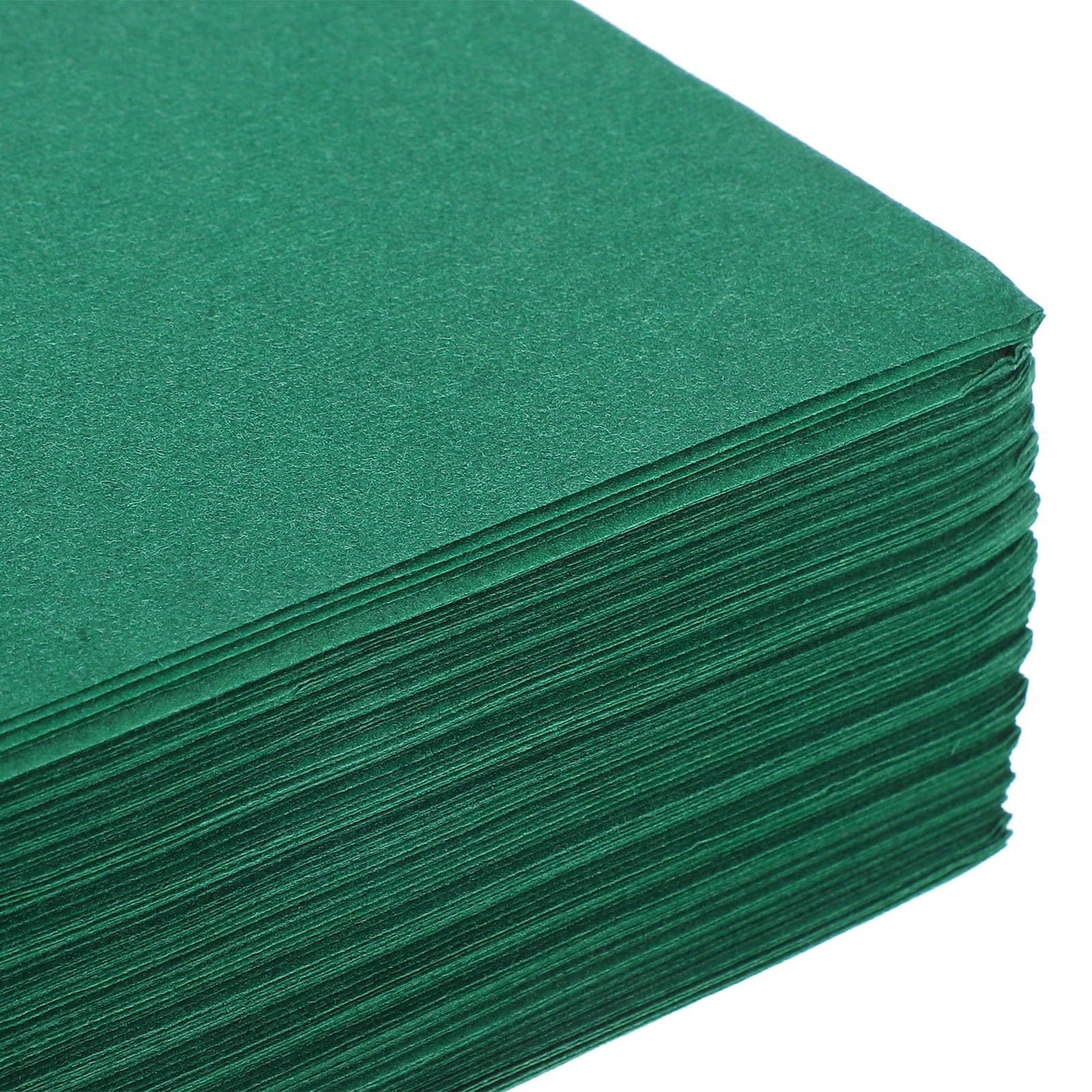 Cabilock 50 Piezas Servilletas de Papel Desechables Alta Eficiencia Verdes Textura Gruesa de Pulpa de Madera para Restaurante y Hogar para Cenas y Bodas Uso Versátil en Restaurante y Hogar