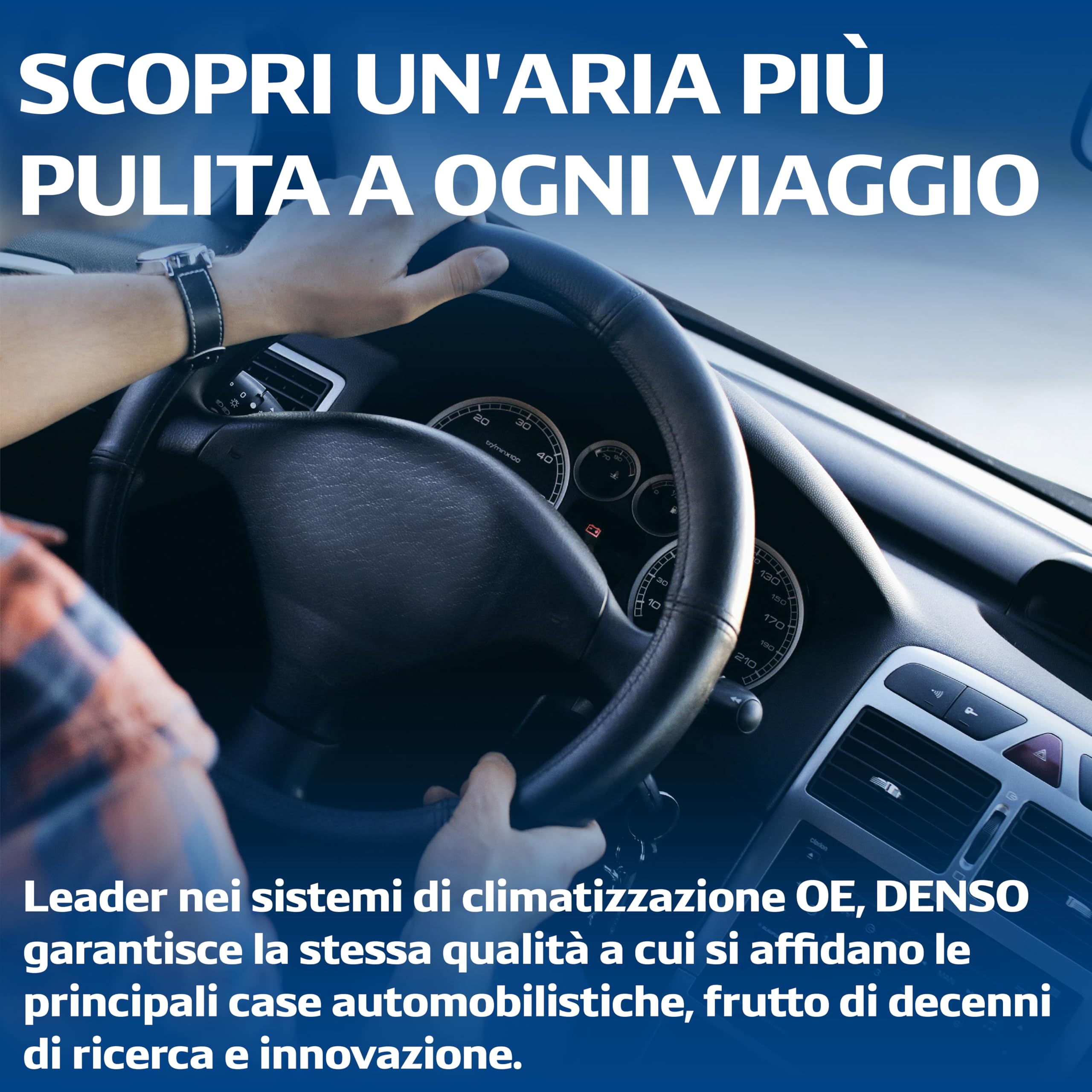 DENSO Filtro Aria Abitacolo Combinato (DCF050K) Filtro Aria Carboni Attivi Multistrato, Blocca le Particelle Nocive e gli Odori che entrano nell'Auto, Ampia Compatibilità - Qualità OE.