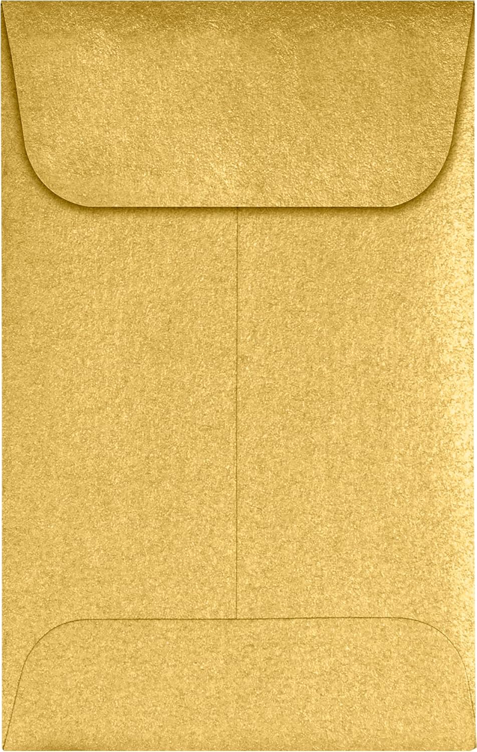 LUXPaper #1 Coin Envelopes | 2 1/4" x 3 1/2" | Gold Metallic | 80lb. Text | 250 Qty