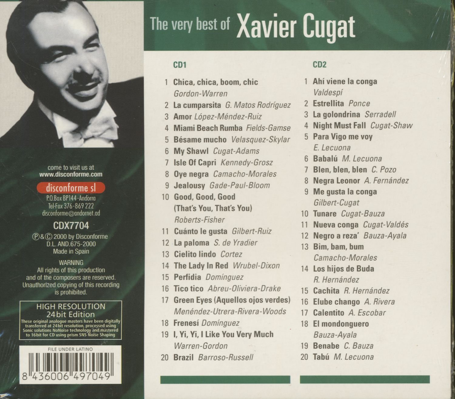 Very Best of Xavier Cugat