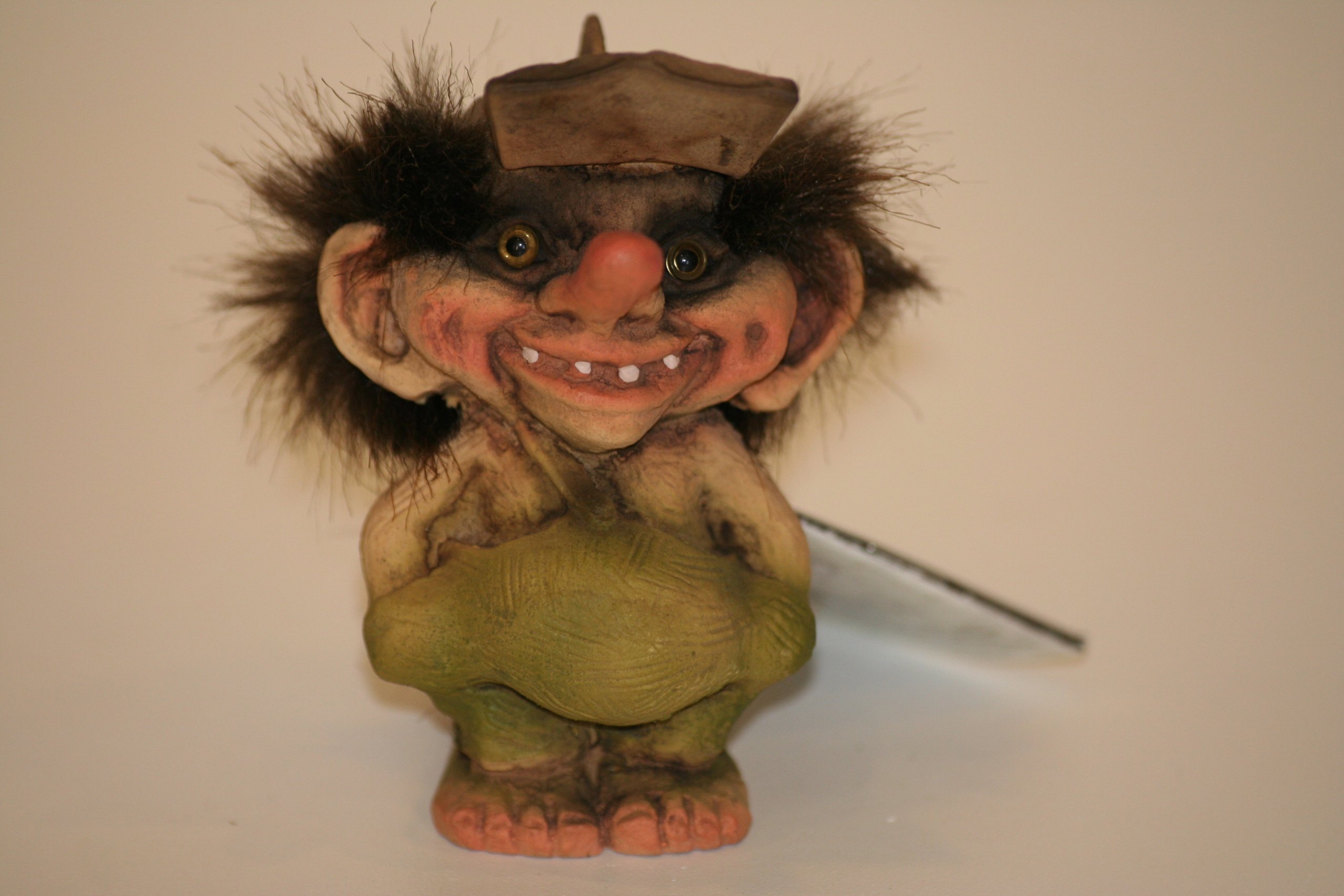 TROLL NYFORM 019 RAGAZZINO BERRETTO ORIGINALE COLLEZIONE NORVEGESE PORTAFORTUNA