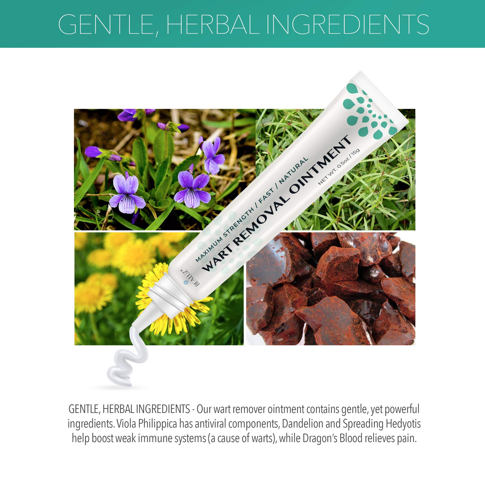 Wart Remover Safe for Sensitive Skin Natural Pain Free Salicylic Acid