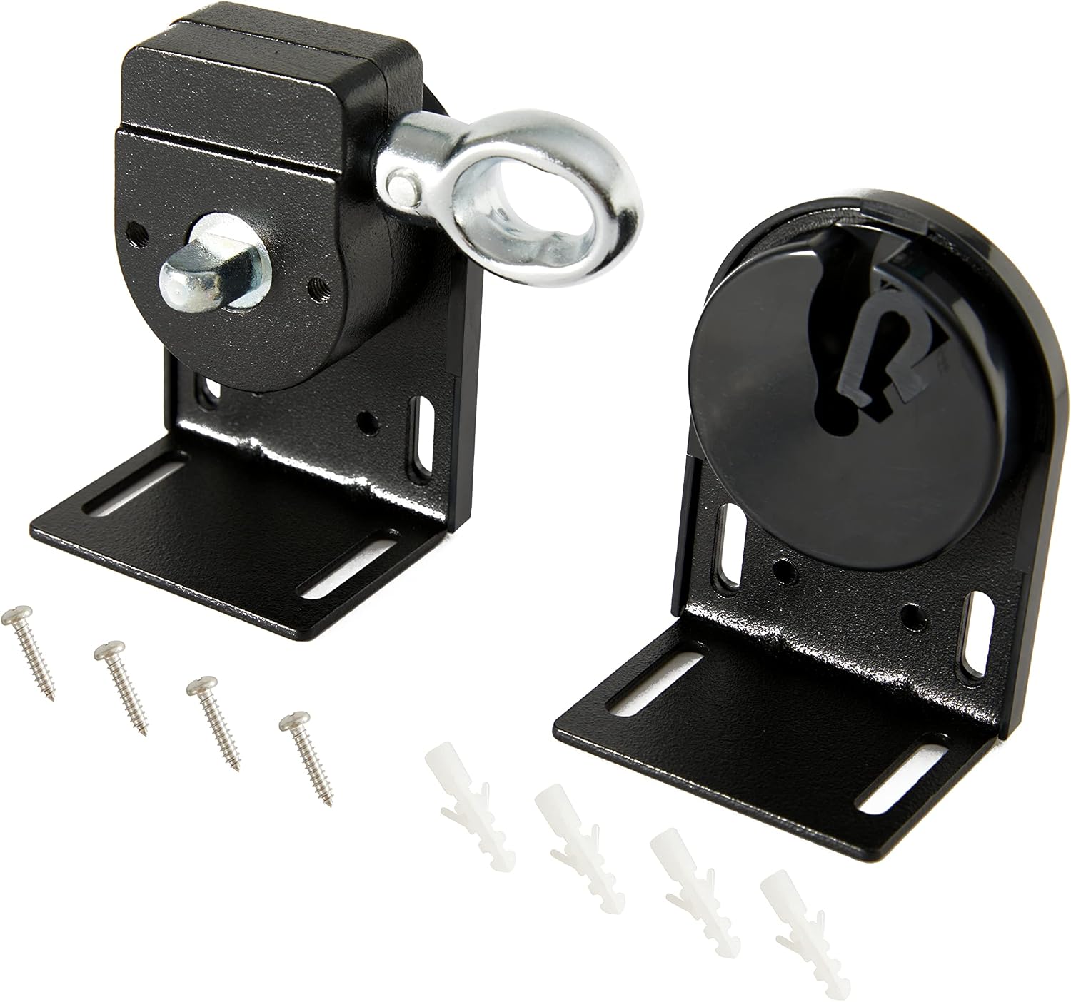 coolaroo Replacement Parts Bracket, Compatible with Coolaroo External Roller Blind, Upgraded to Metal Ring, Outdoor Roller Shades for Patio