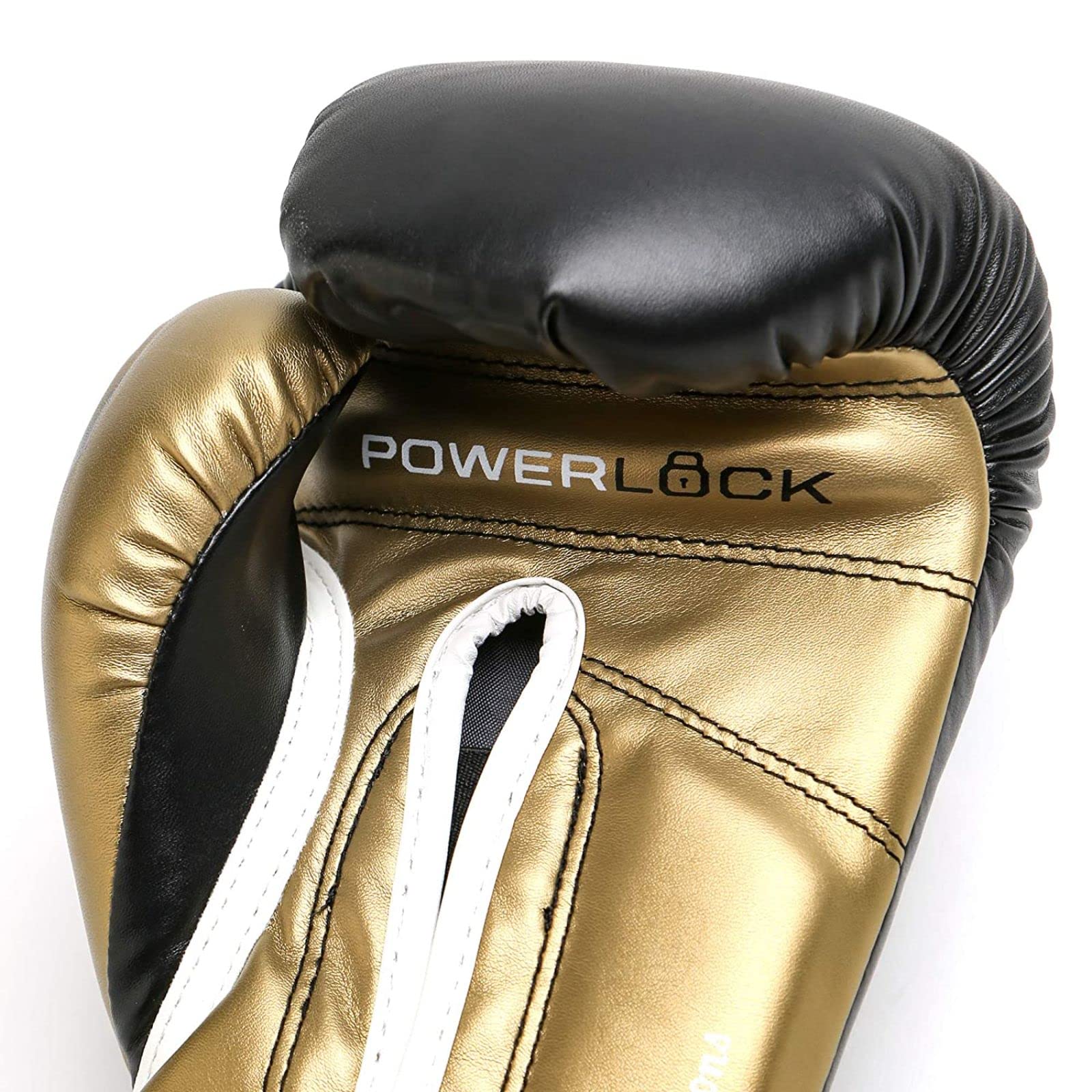 Buy Everlast Powerlock Boxing Training Gloves, Black/Gold, 12 oz