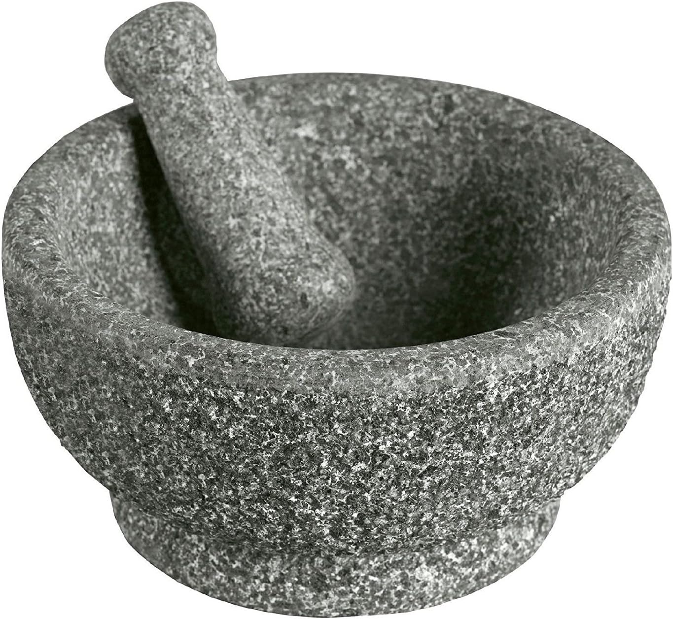 Casa Maria Natural Stone Mortar and Pestle, 8.5" x 4.5"