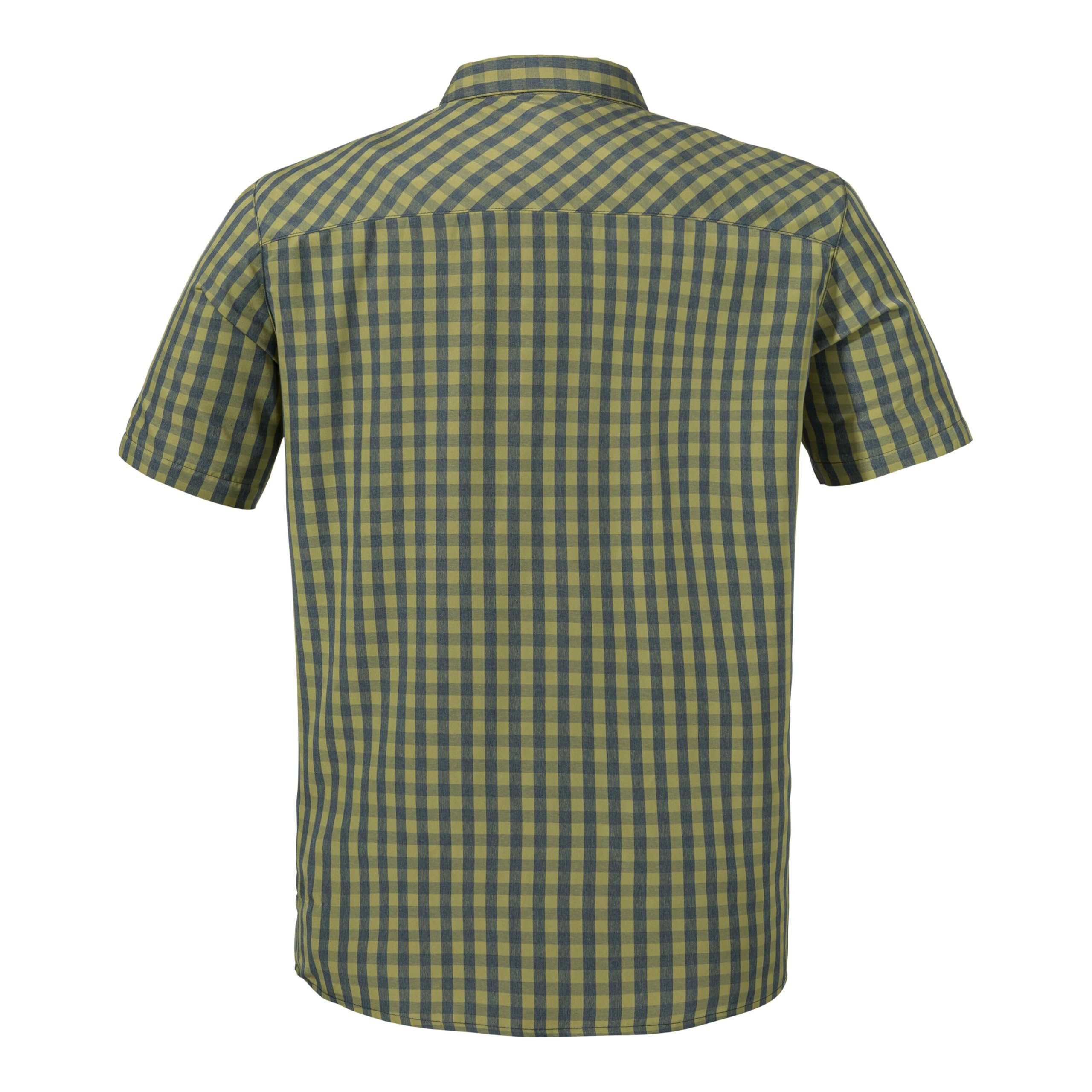 Schöffel Herren CIRC Shirt Style Dalfoss MNS, kreislauffähiges Kurzarm Hemd, nachhaltiges Wandershirt mit Sonnenschutz, schnell trocknend