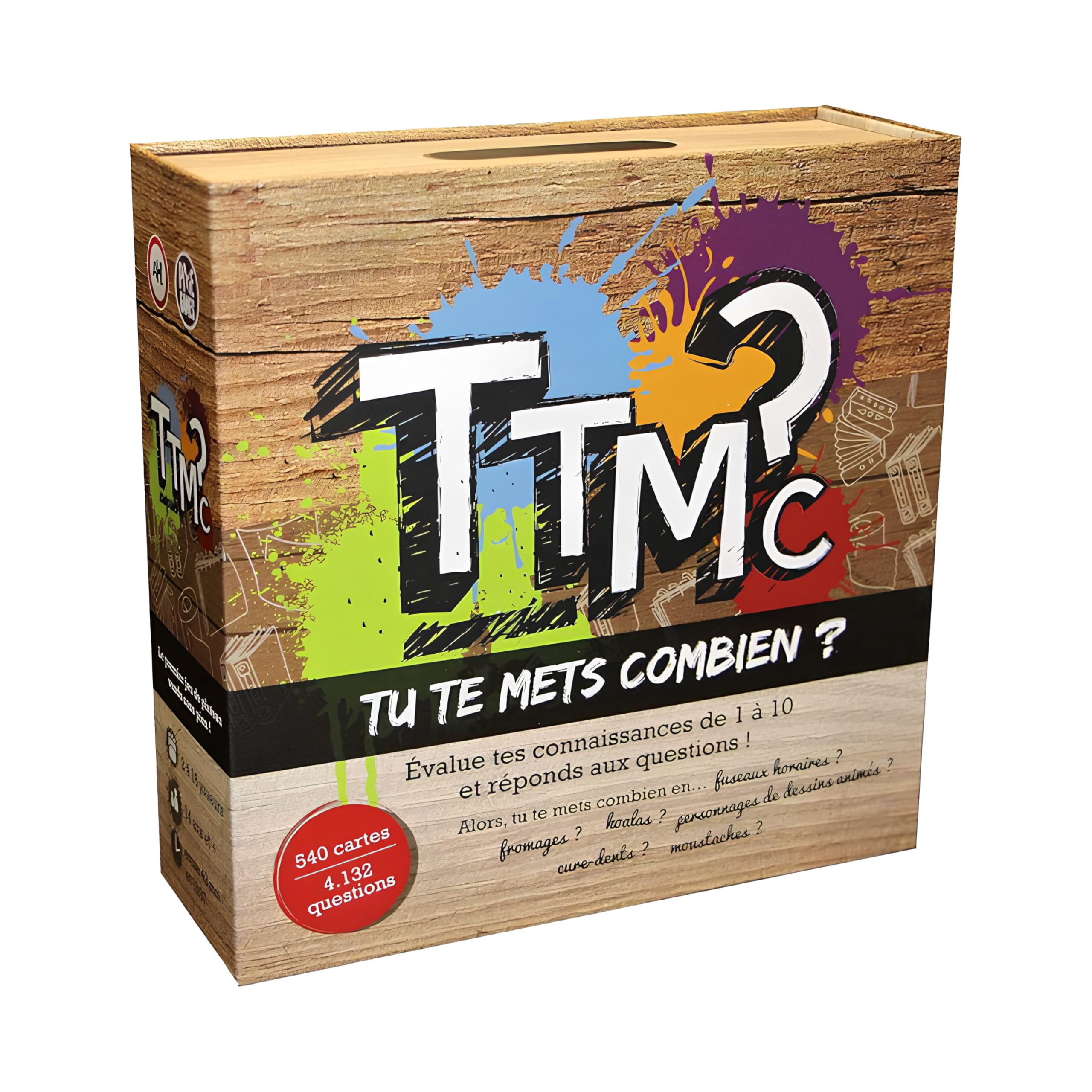 Tu te mets combien ? TTMC - - Board Game - General Culture Quiz (French Version)