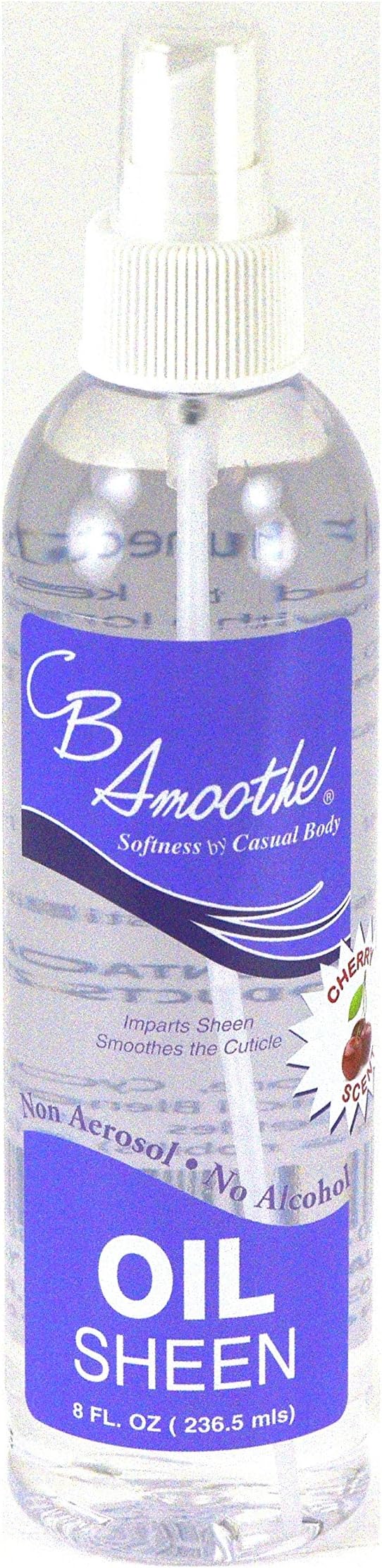 CB Smoothe Non Aerosol No Alcohol Oil Sheen 8 oz Cherry Scent