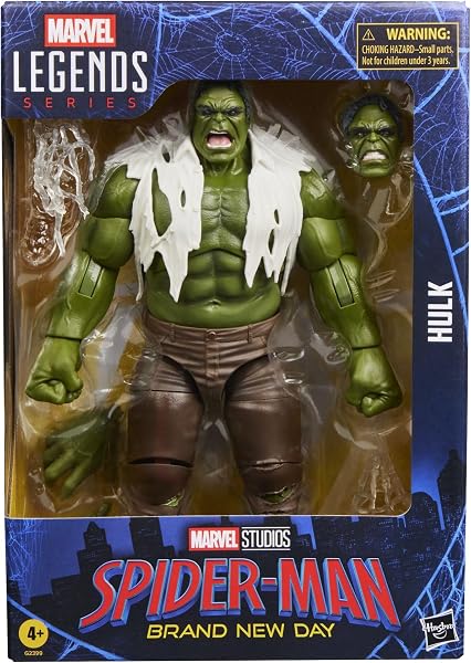 Marvel Legends Series Hulk, Spider-Man Day Collectible 6-Inch Action Figure Set - 2