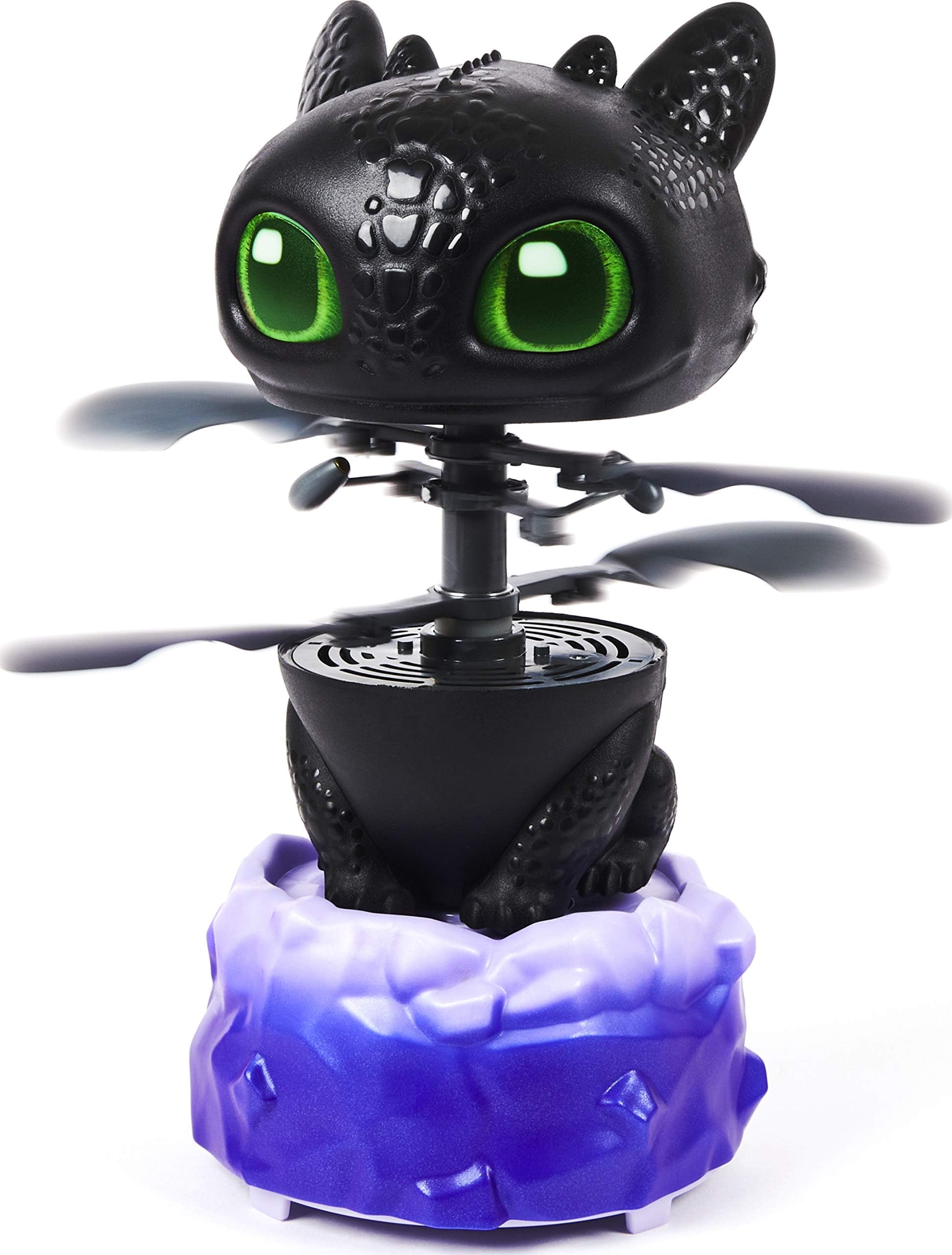 Dreamworks Dragons Flying Toothless Interactive Dragon with Lights and Sounds, for Kids Aged 6 and Up